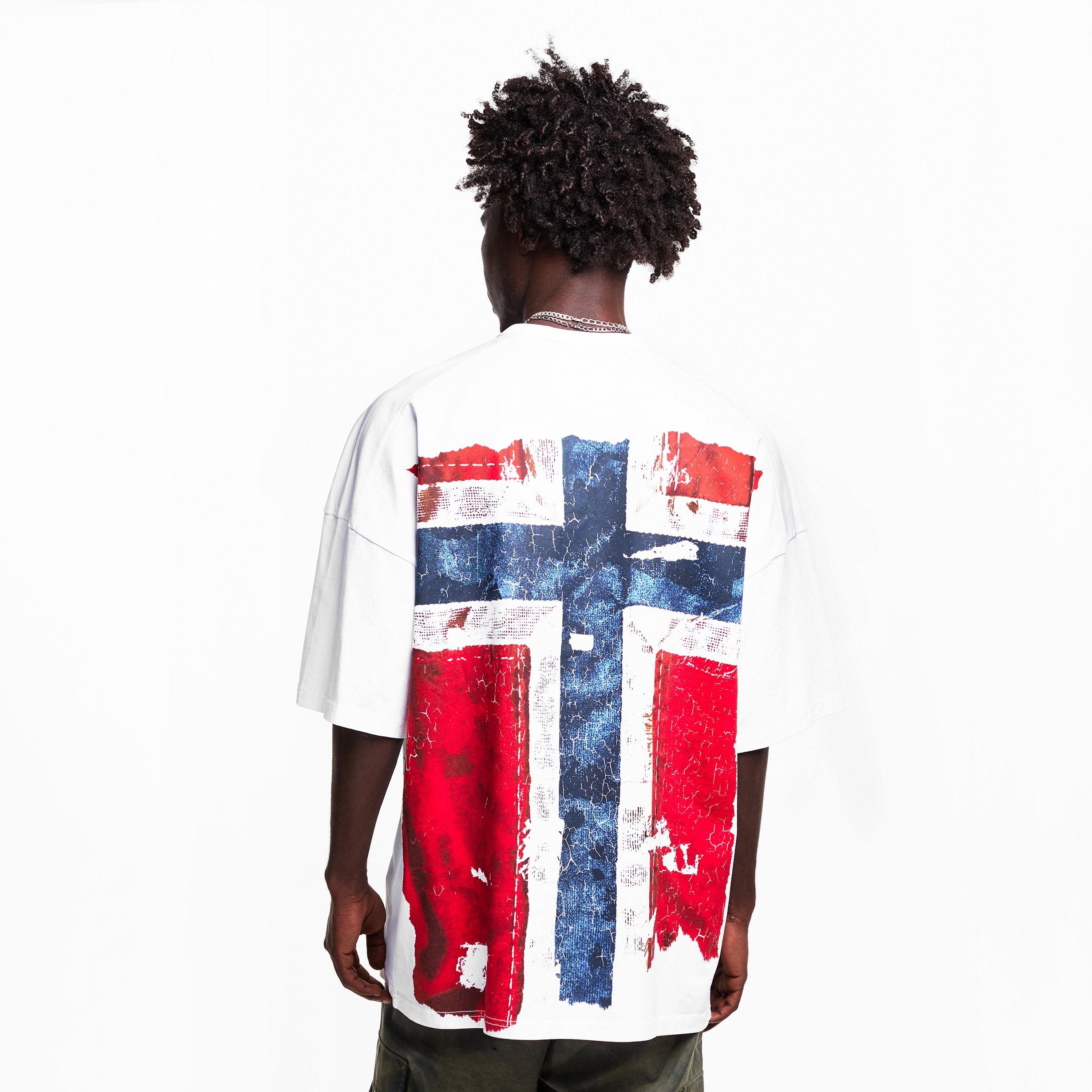 White/Red - Napapijri - x PDF Graphic Tee - 4