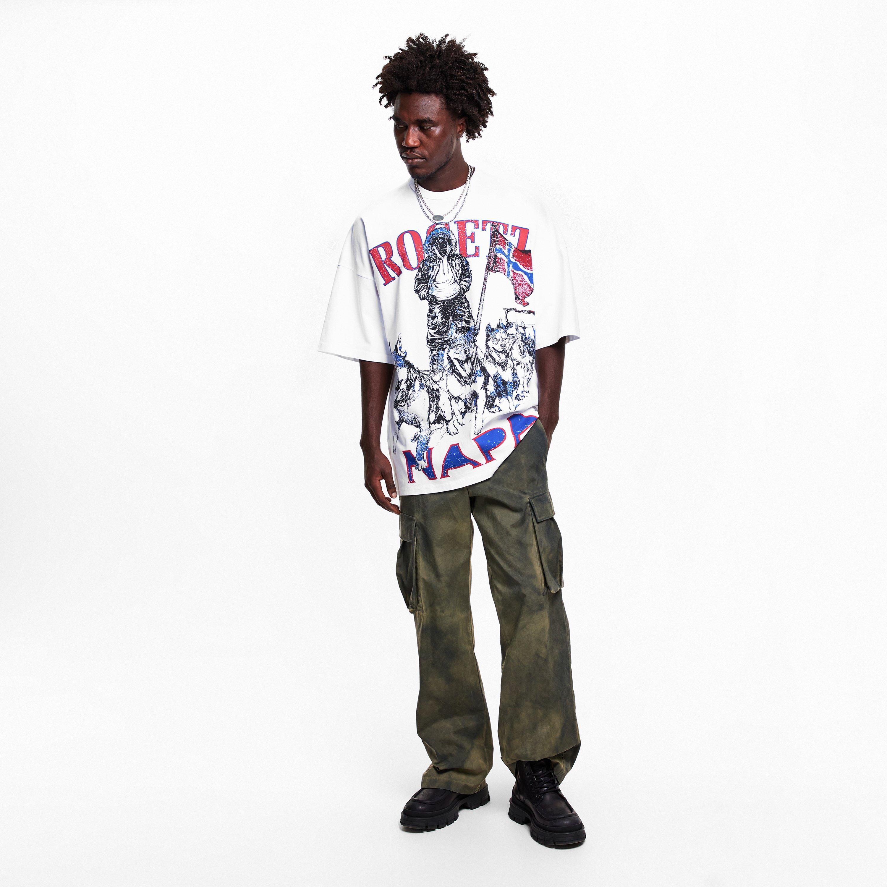 White/Red - Napapijri - x PDF Graphic Tee - 6