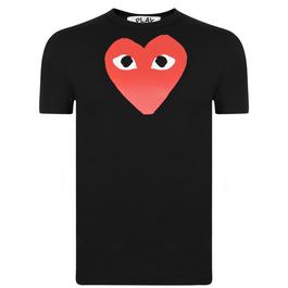 Comme des Garcons PLAY Medium Peeping Heart T Shirt