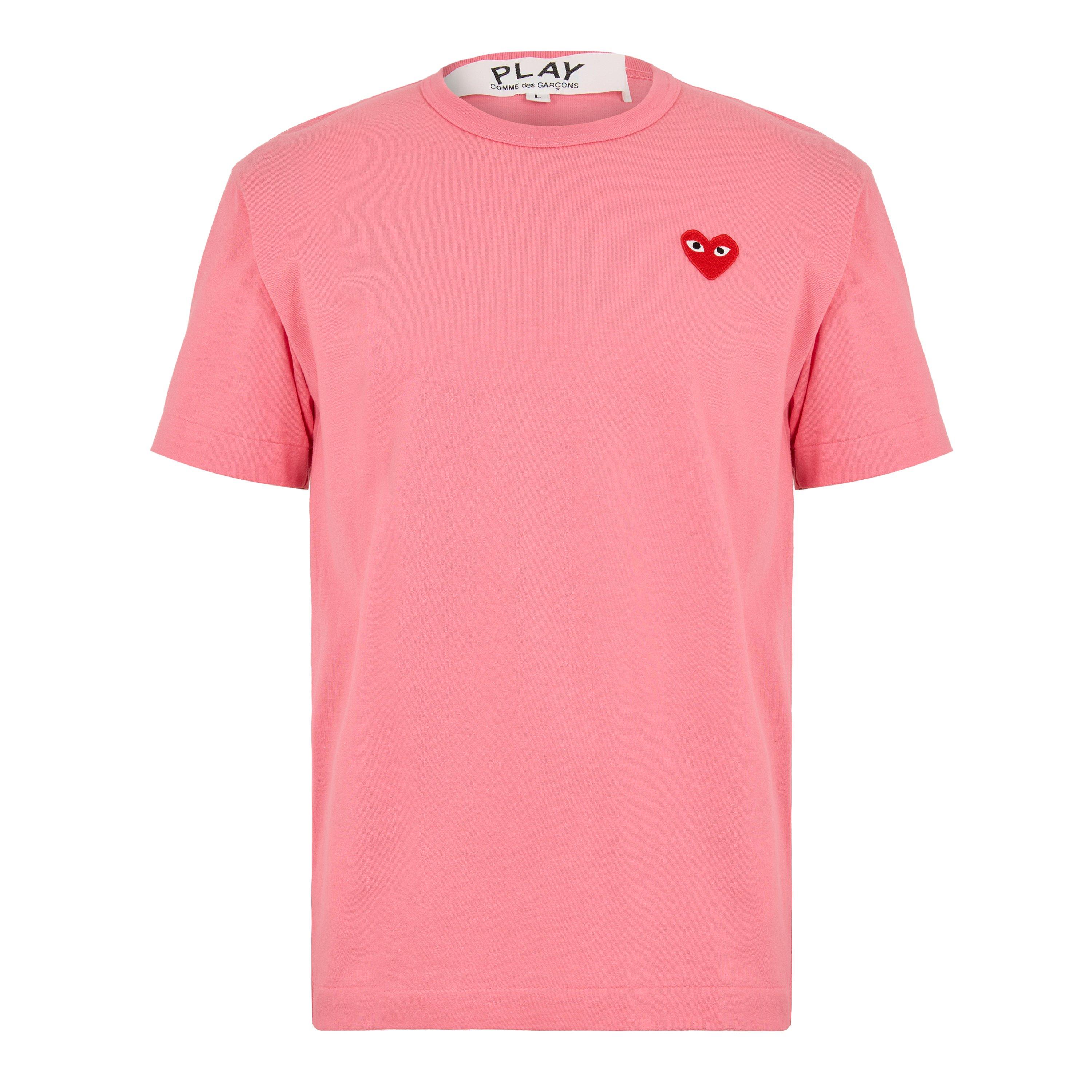Comme des Garcons PLAY Small Peeping Heart Patch T-Shirt | Cruise