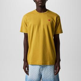 Comme des Garcons PLAY Small Peeping Heart Patch T-Shirt