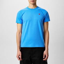 Comme des Garcons PLAY Small Peeping Heart Patch T-Shirt