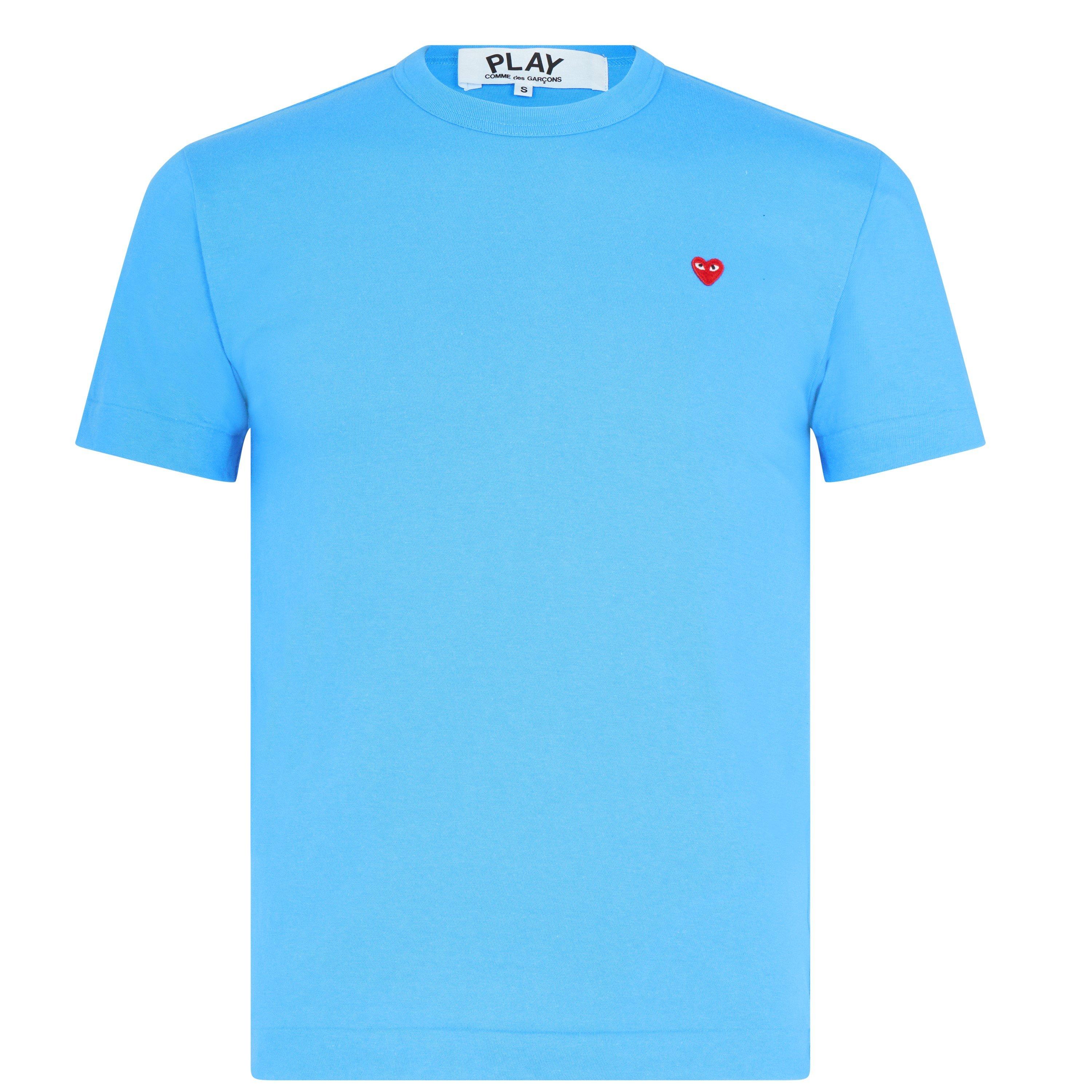 Comme des Garcons PLAY | Small Peeping Heart Patch T-Shirt