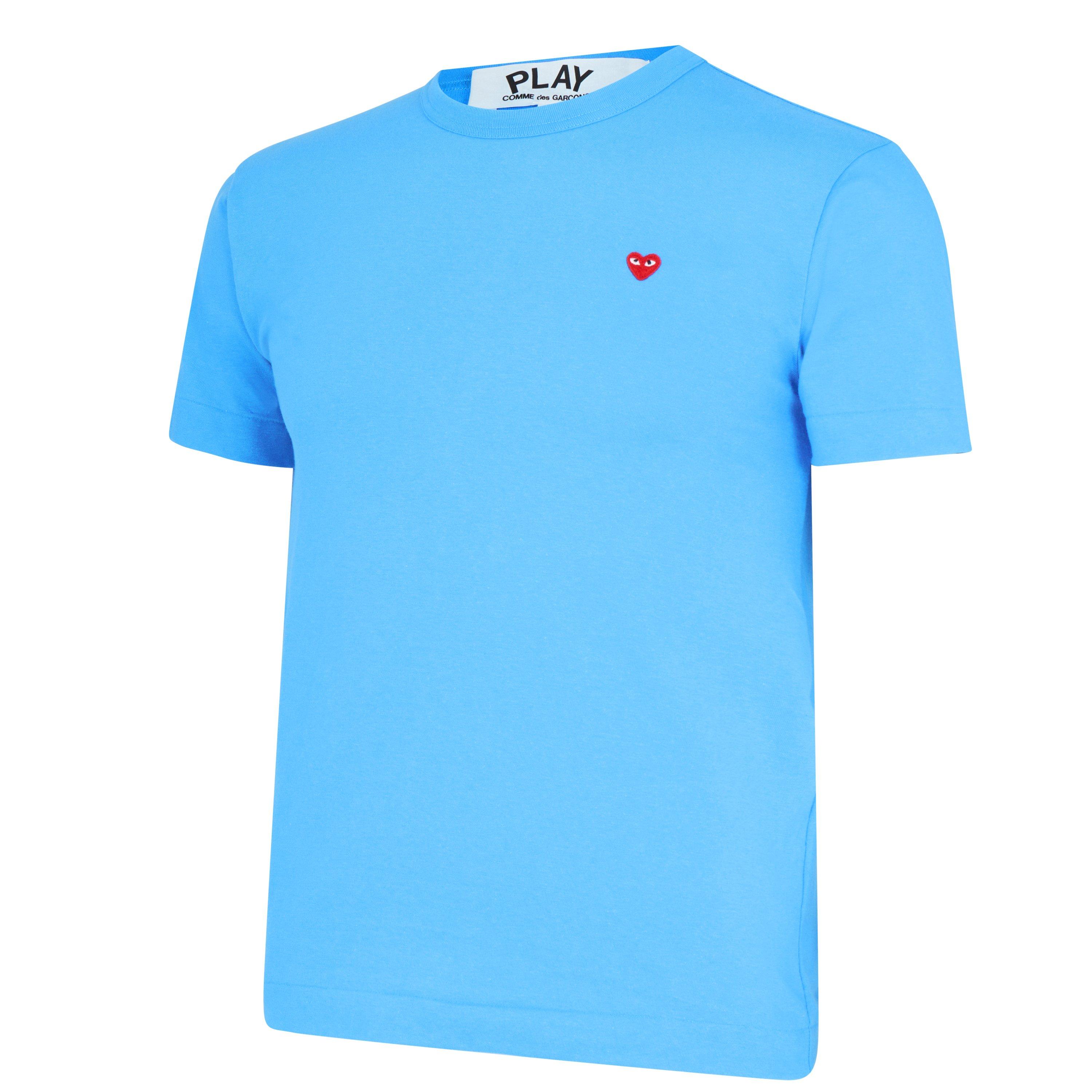 Comme des Garcons PLAY | Small Peeping Heart Patch T-Shirt