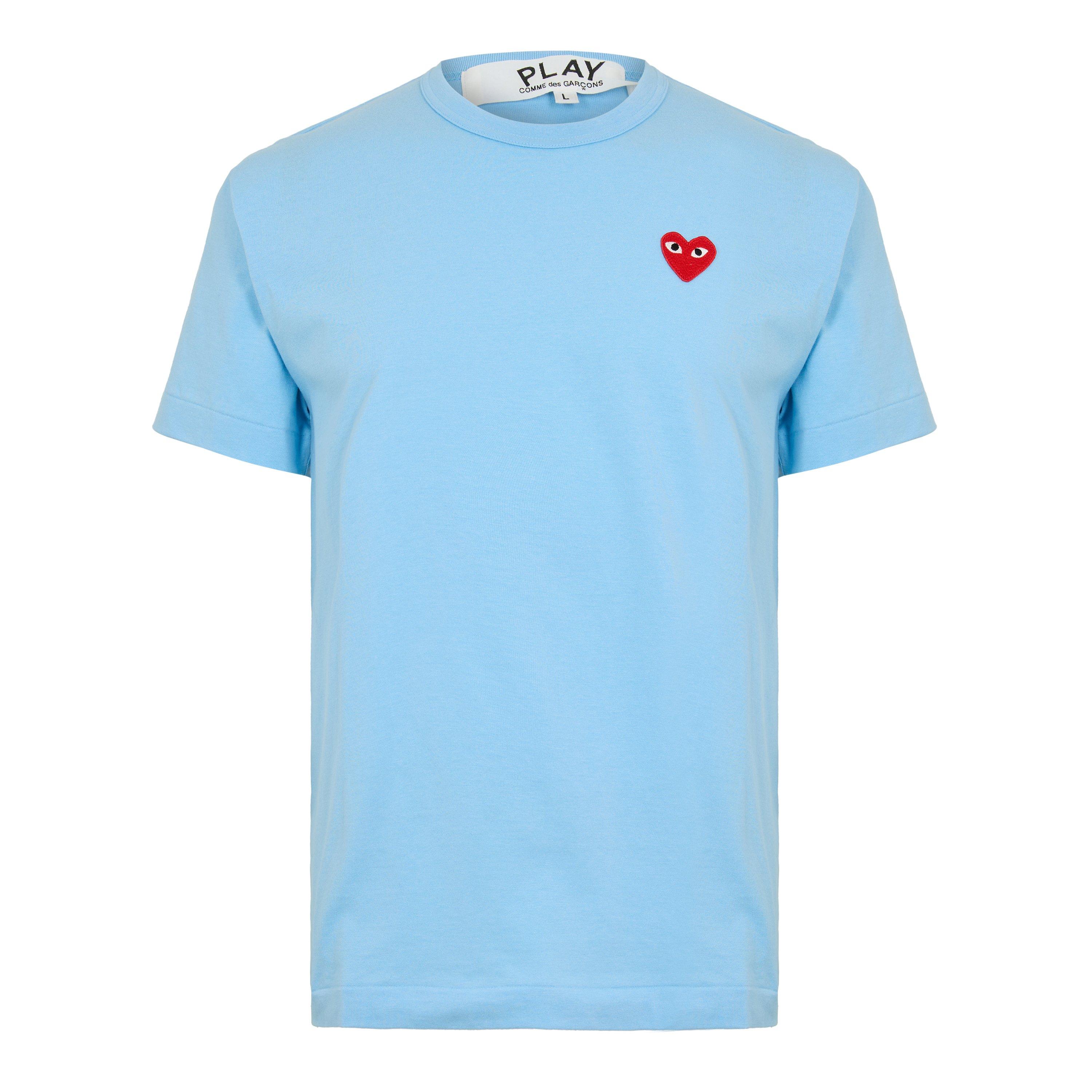 Comme des Garcons PLAY Small Peeping Heart Patch T-Shirt | Cruise