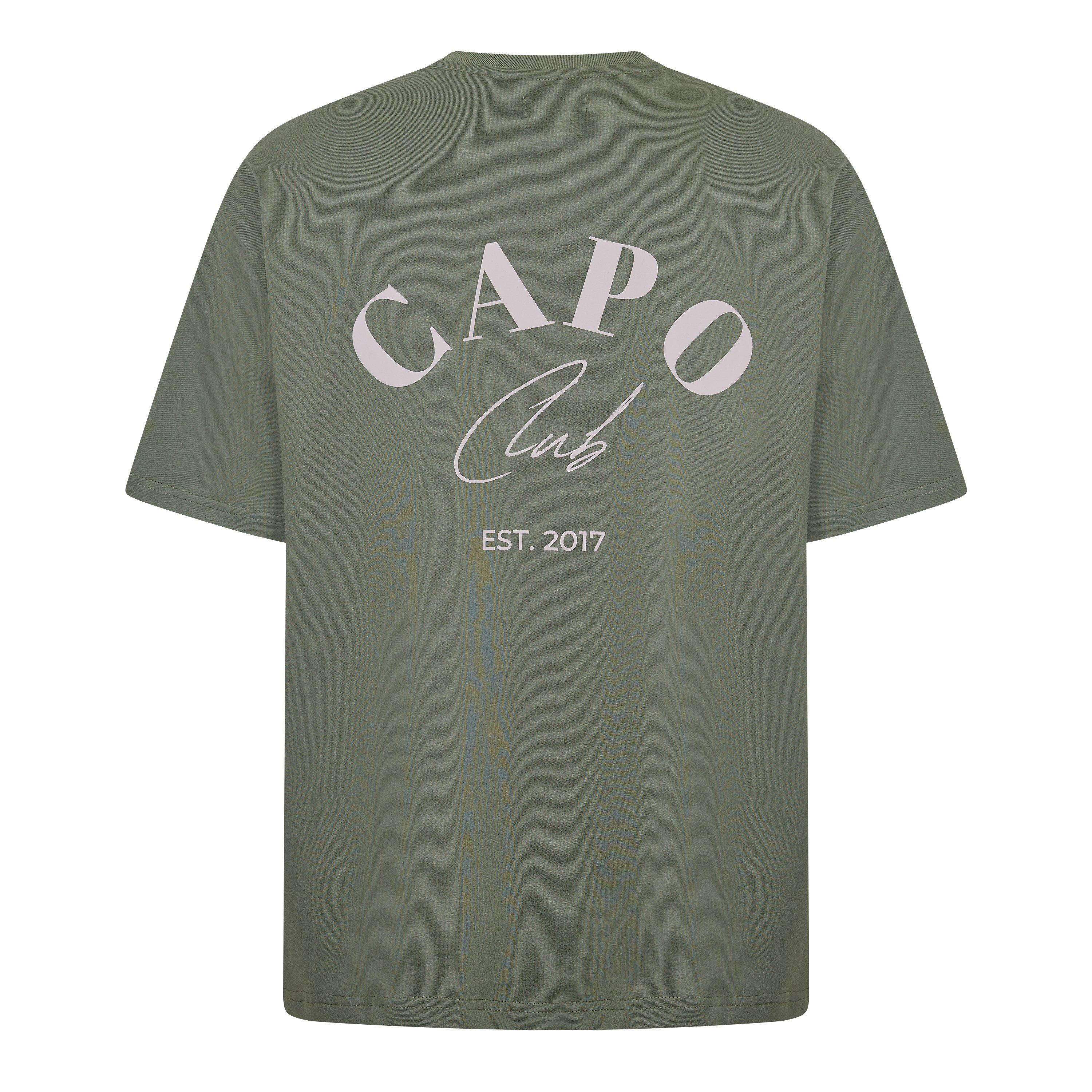 Olive - CAPO - Beach Club T-Shirt Sn00 - 2