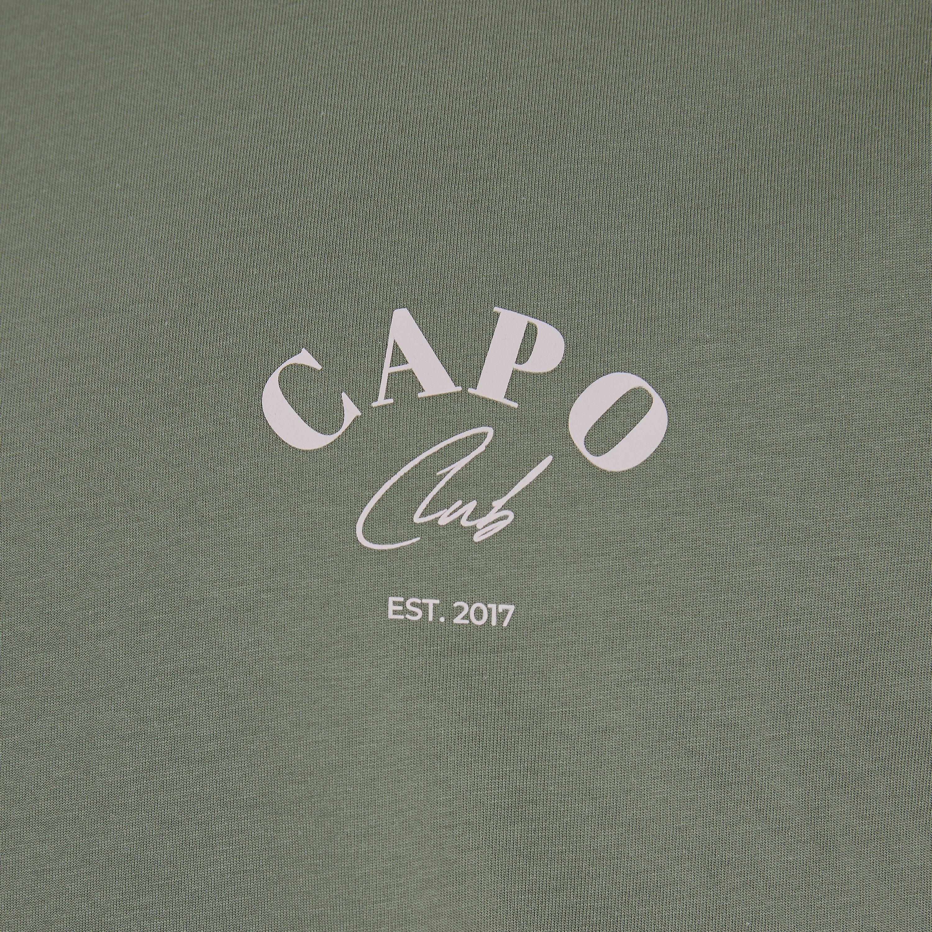 Olive - CAPO - Beach Club T-Shirt Sn00 - 3