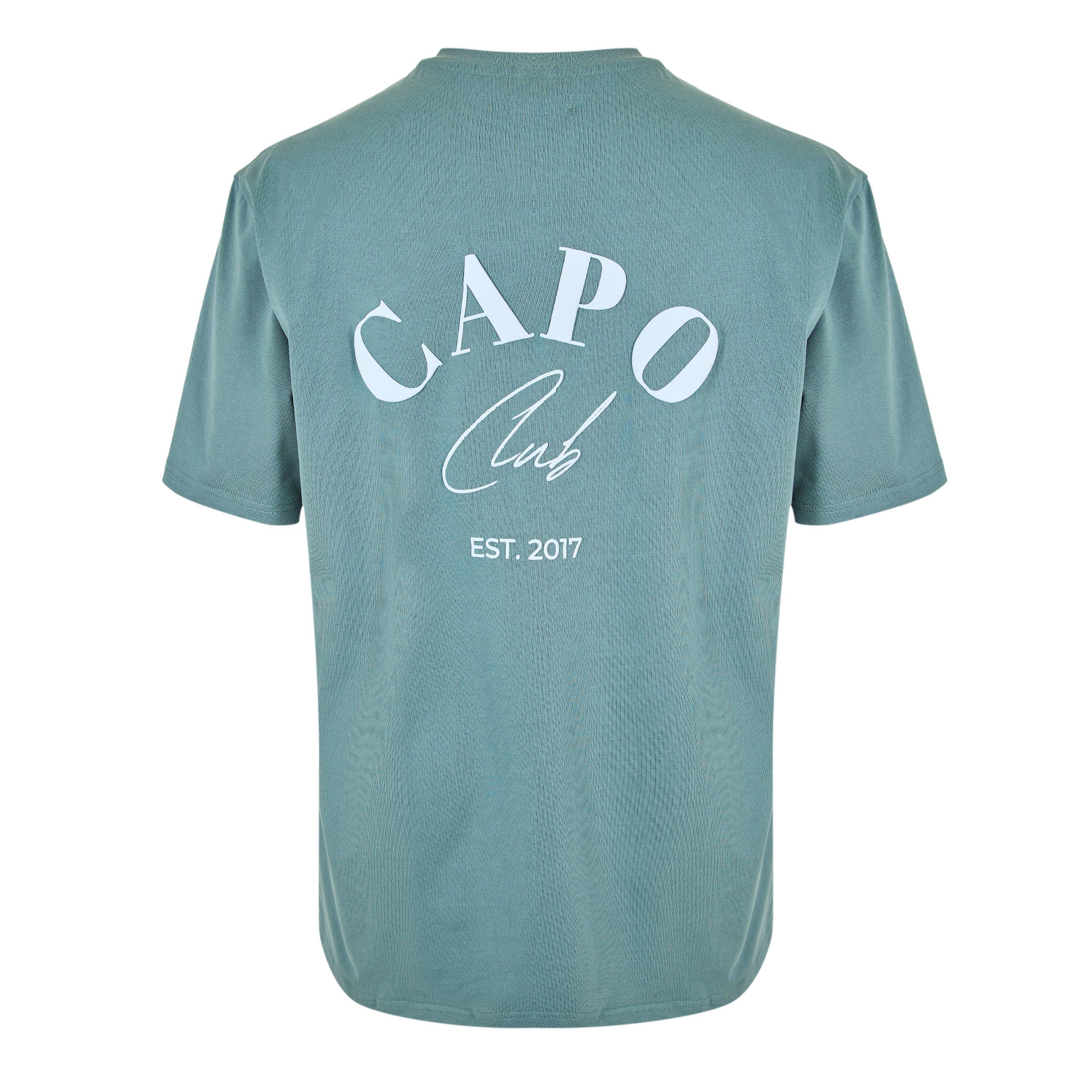 Blue - CAPO - Beach Club T-Shirt Sn00 - 2