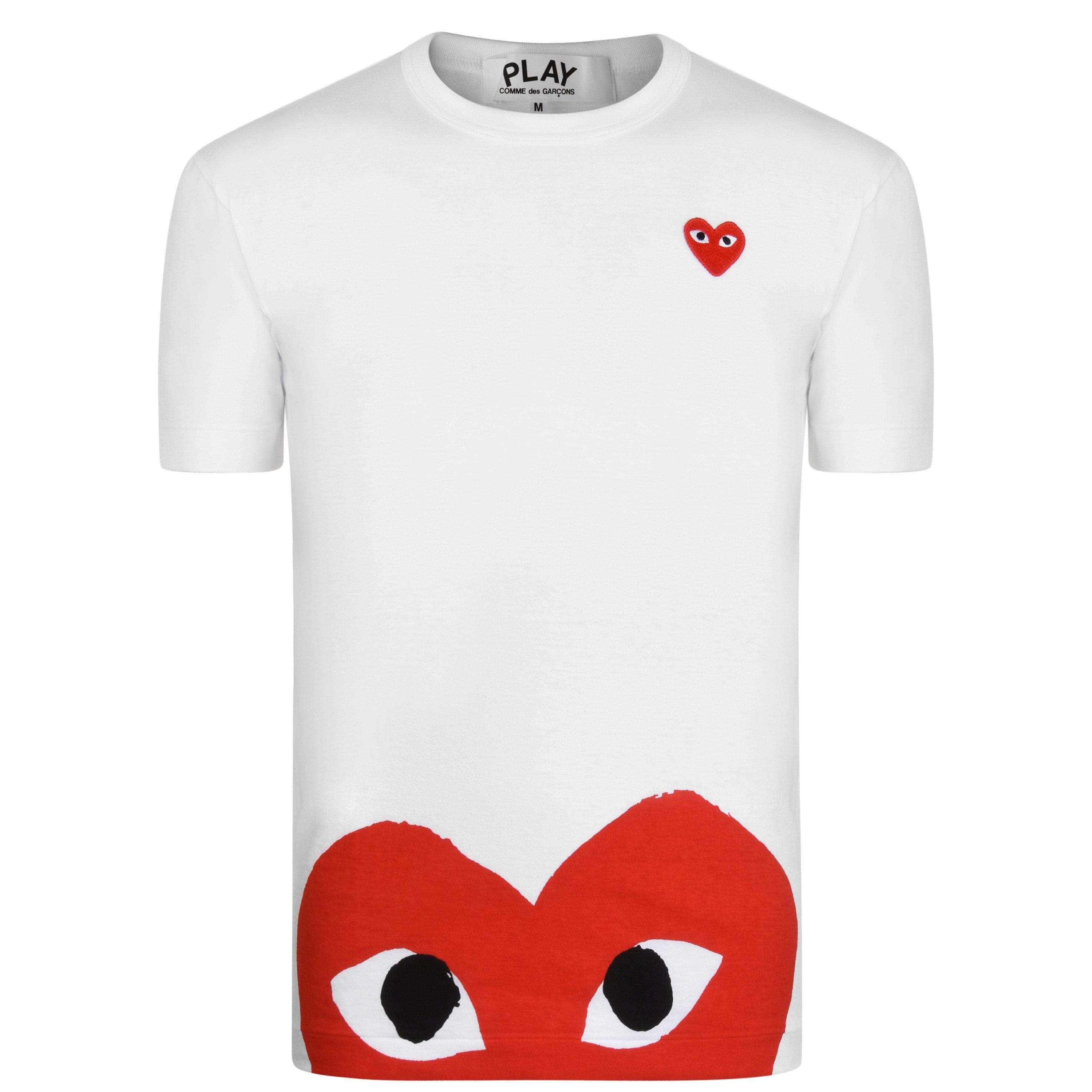 Clothing Comme Des Garcons T Shirt Womens COMME DES GARCONS PLAY