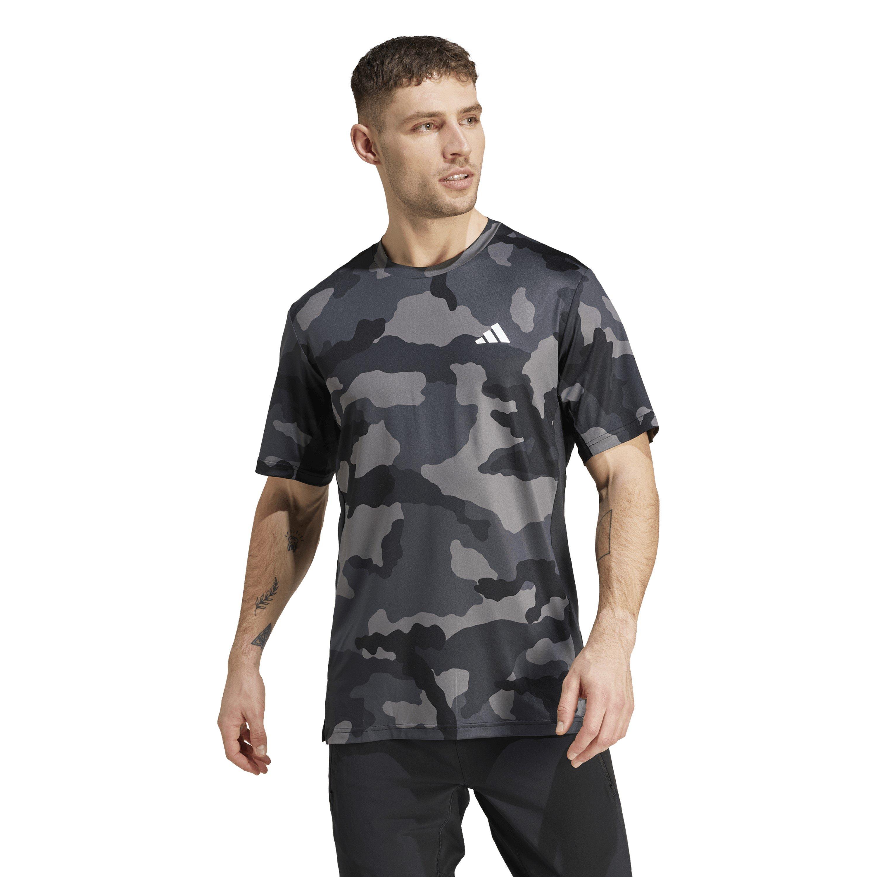 Nero - adidas - Camo All Over Print T-Shirt - 2