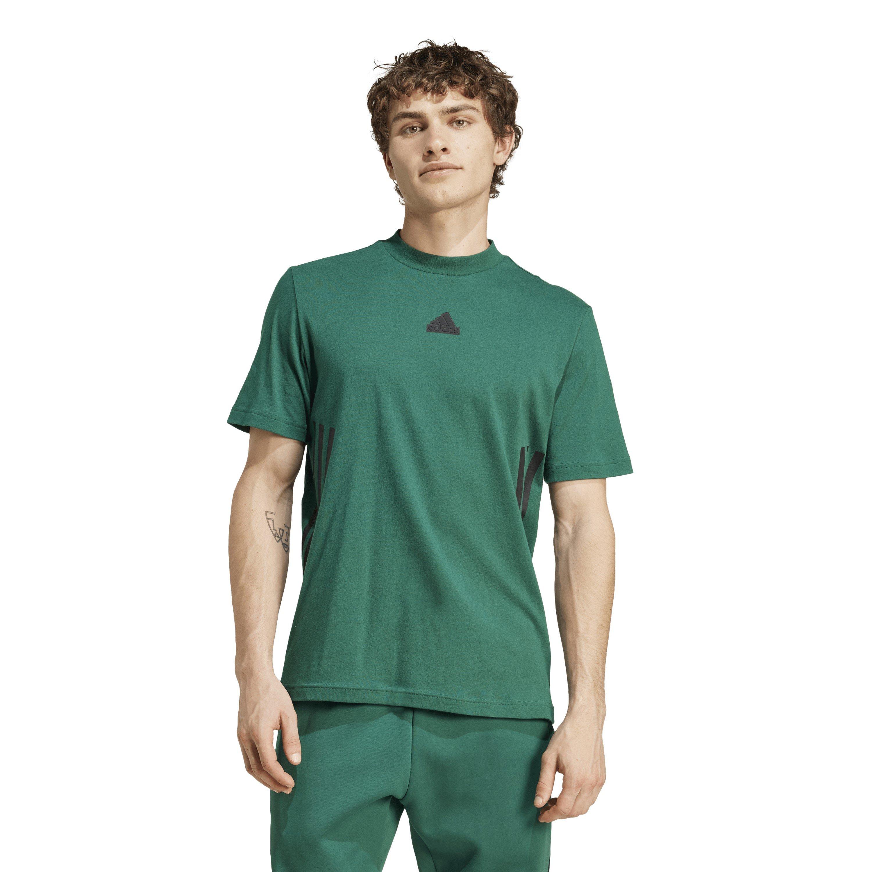 Green - adidas - M Fi 3s Reg T T-Shirt Mens - 2