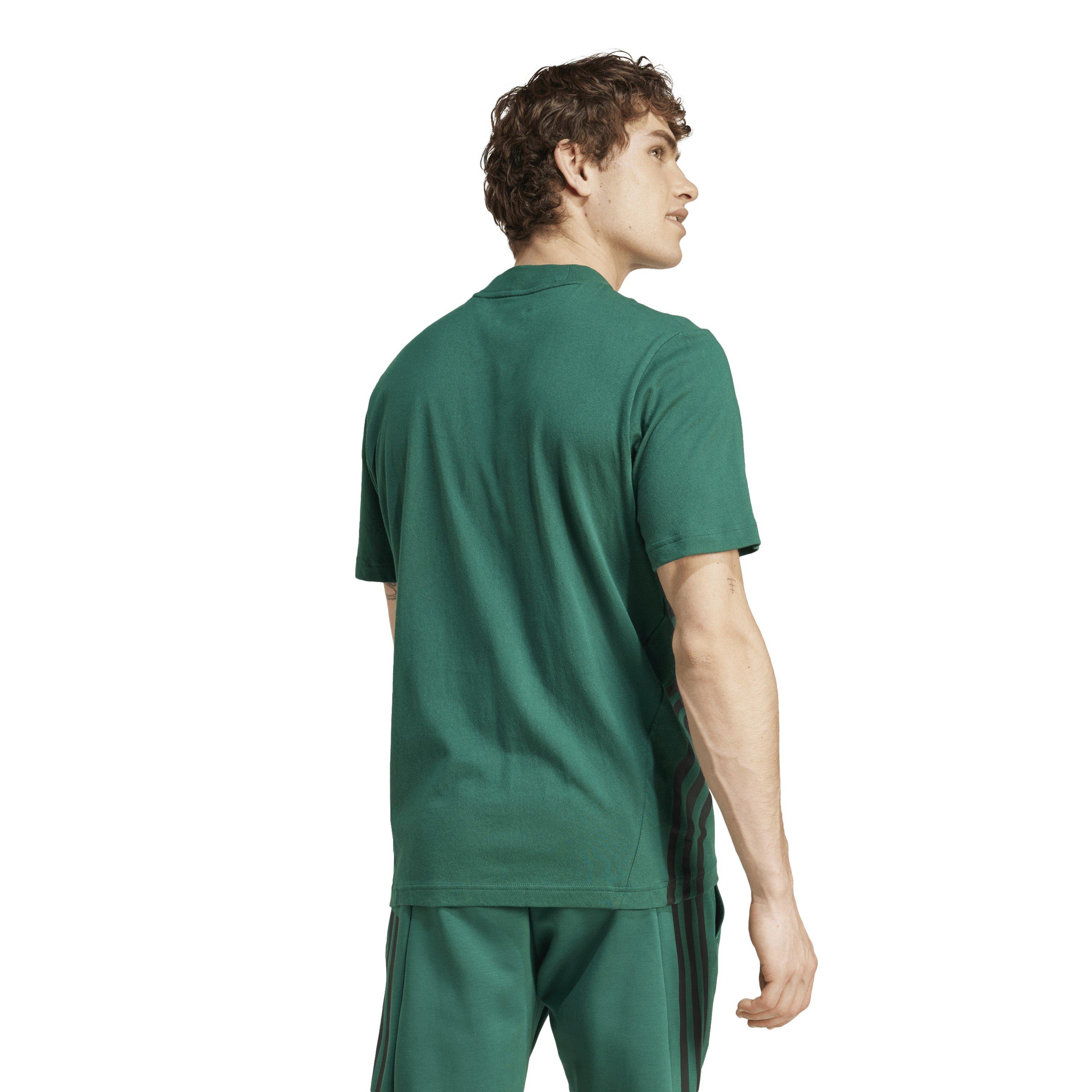 Green - adidas - M Fi 3s Reg T T-Shirt Mens - 3