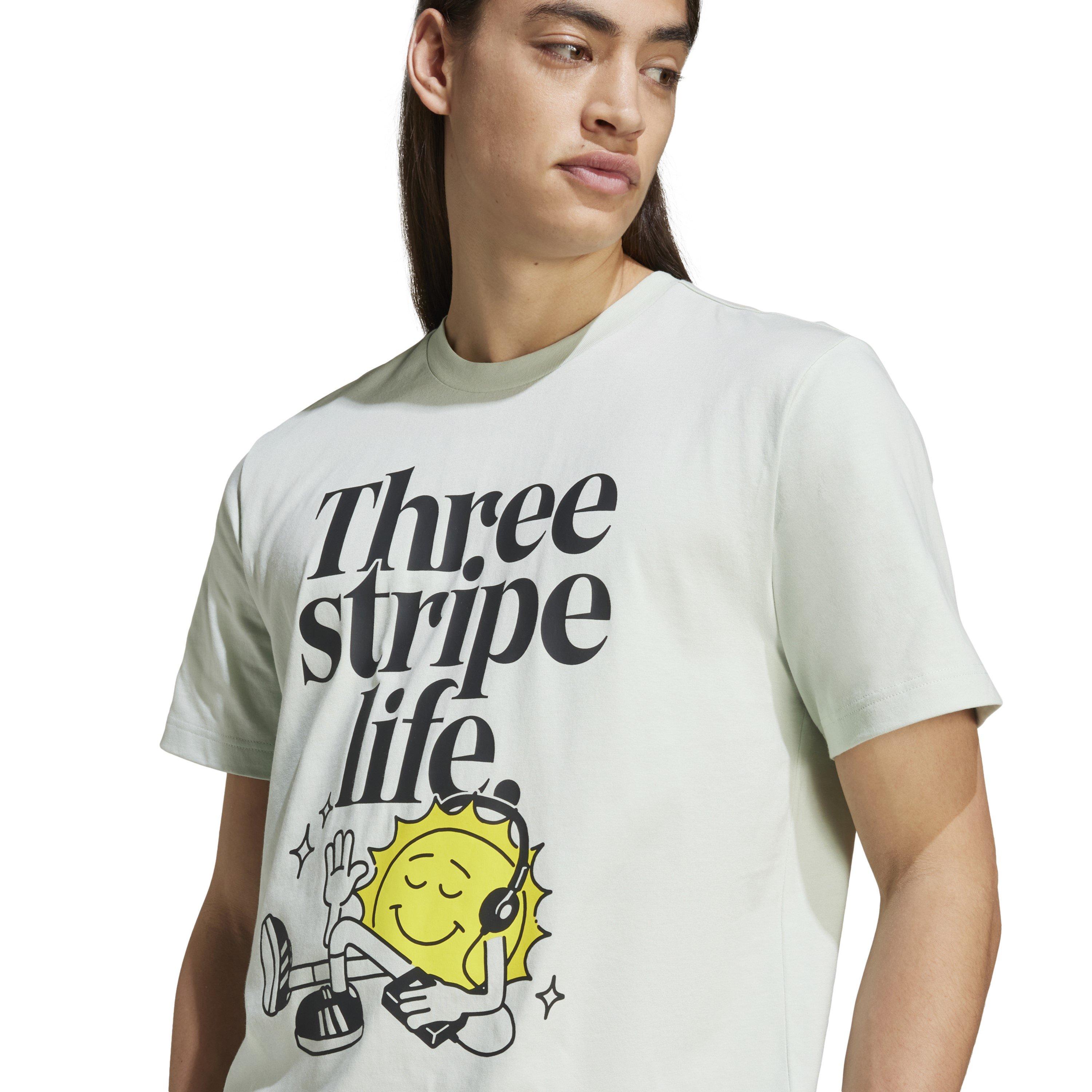 Verde Lino - adidas - Positive T-Shirt - 4