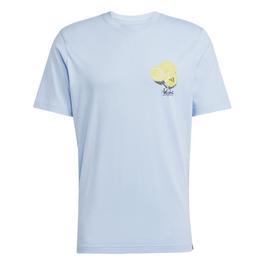 adidas Regular Fit Lemon T-Shirt