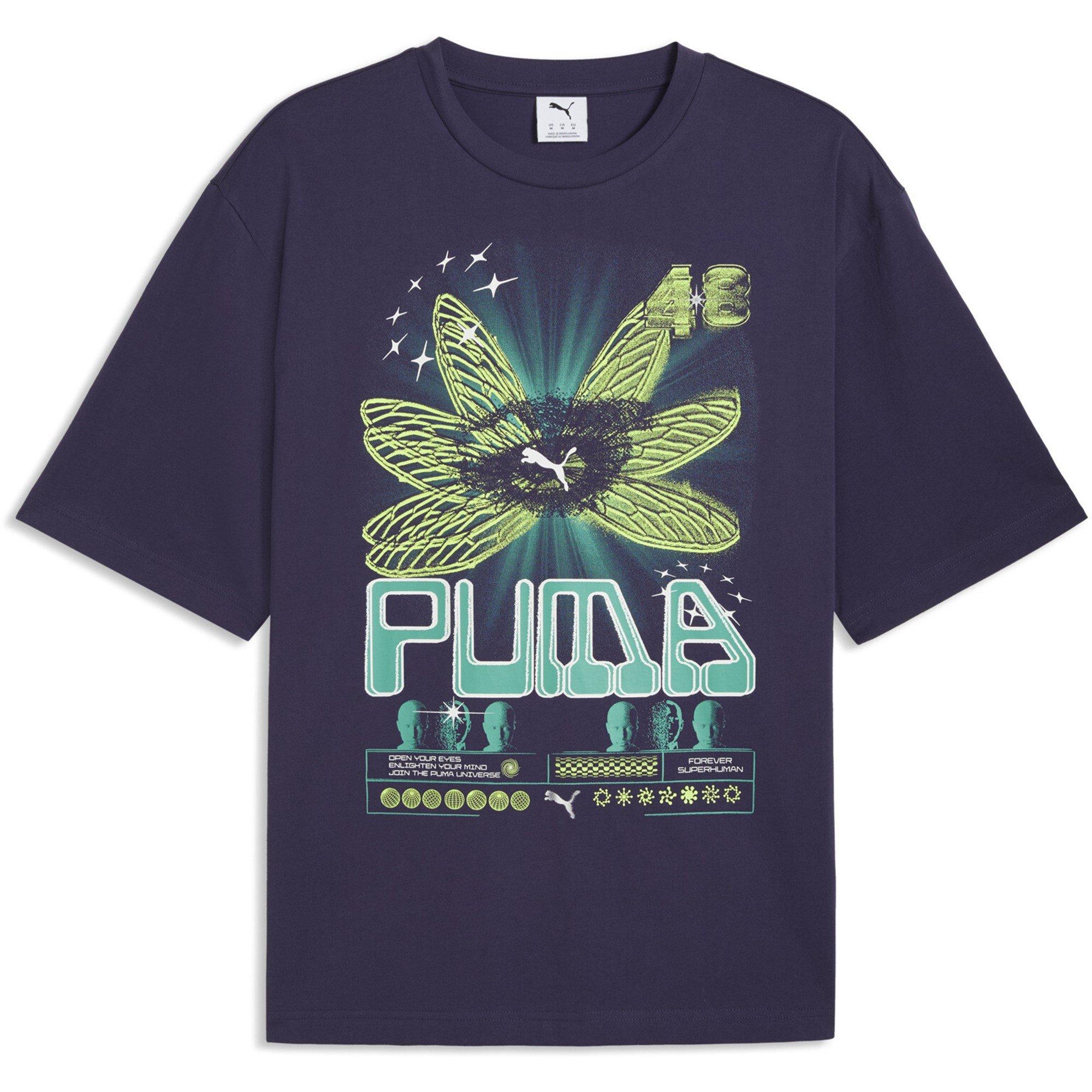 Deep Plum - Puma - Men's T-Shirt - 1