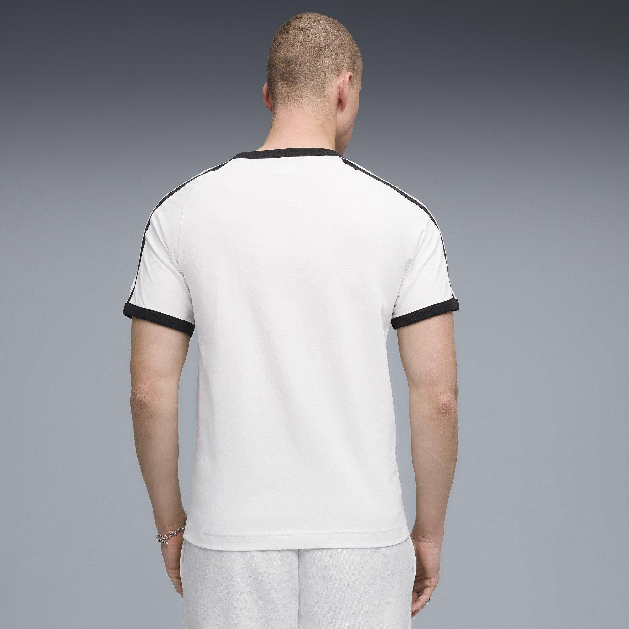 Puma White - Puma - T7 Big Cat Ringer Mens Tee - 4