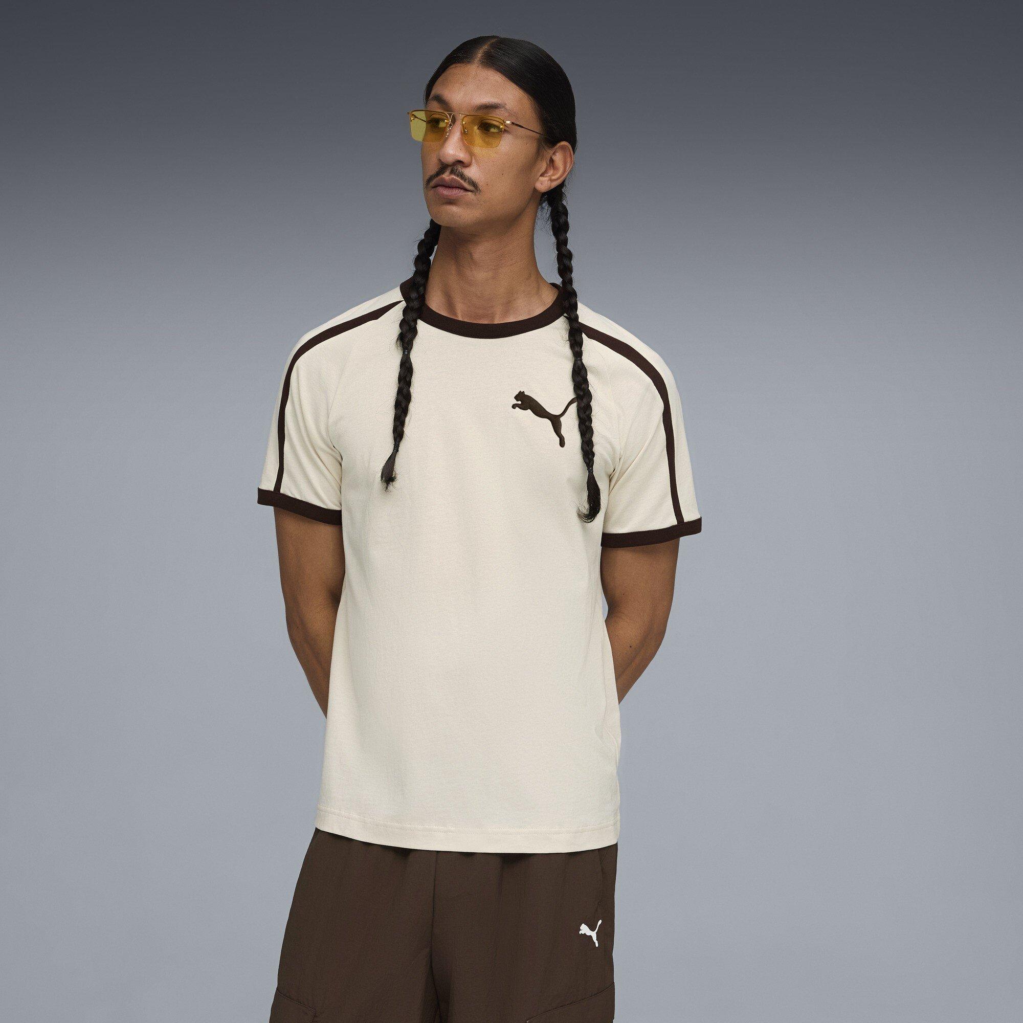 Alpine Snow - Puma - T7 Big Cat Ringer Mens Tee - 3