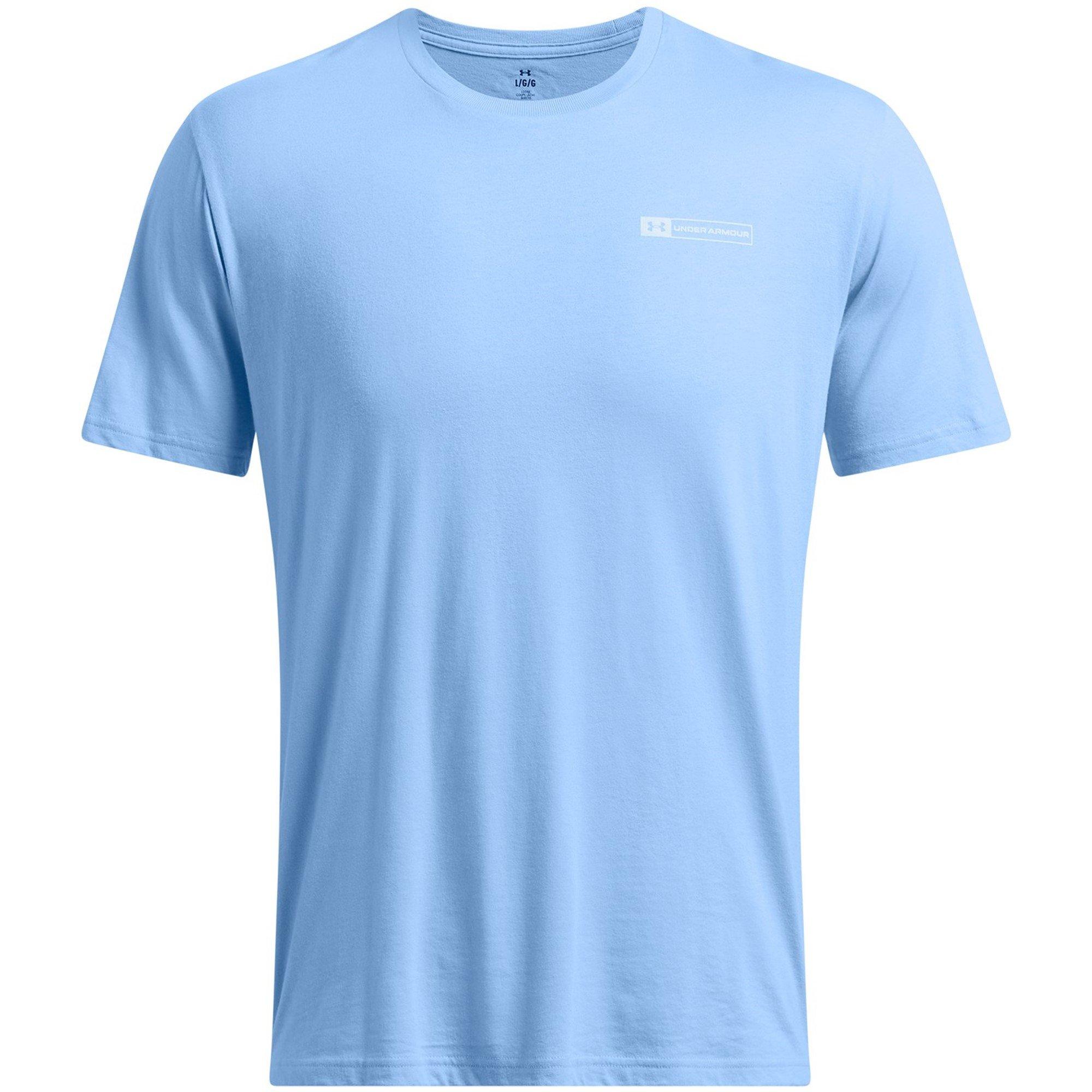 Horizon Blue - Under Armour - Men's Branded Tonal Short-Sleeve Regular Fit T-Shirt - 1