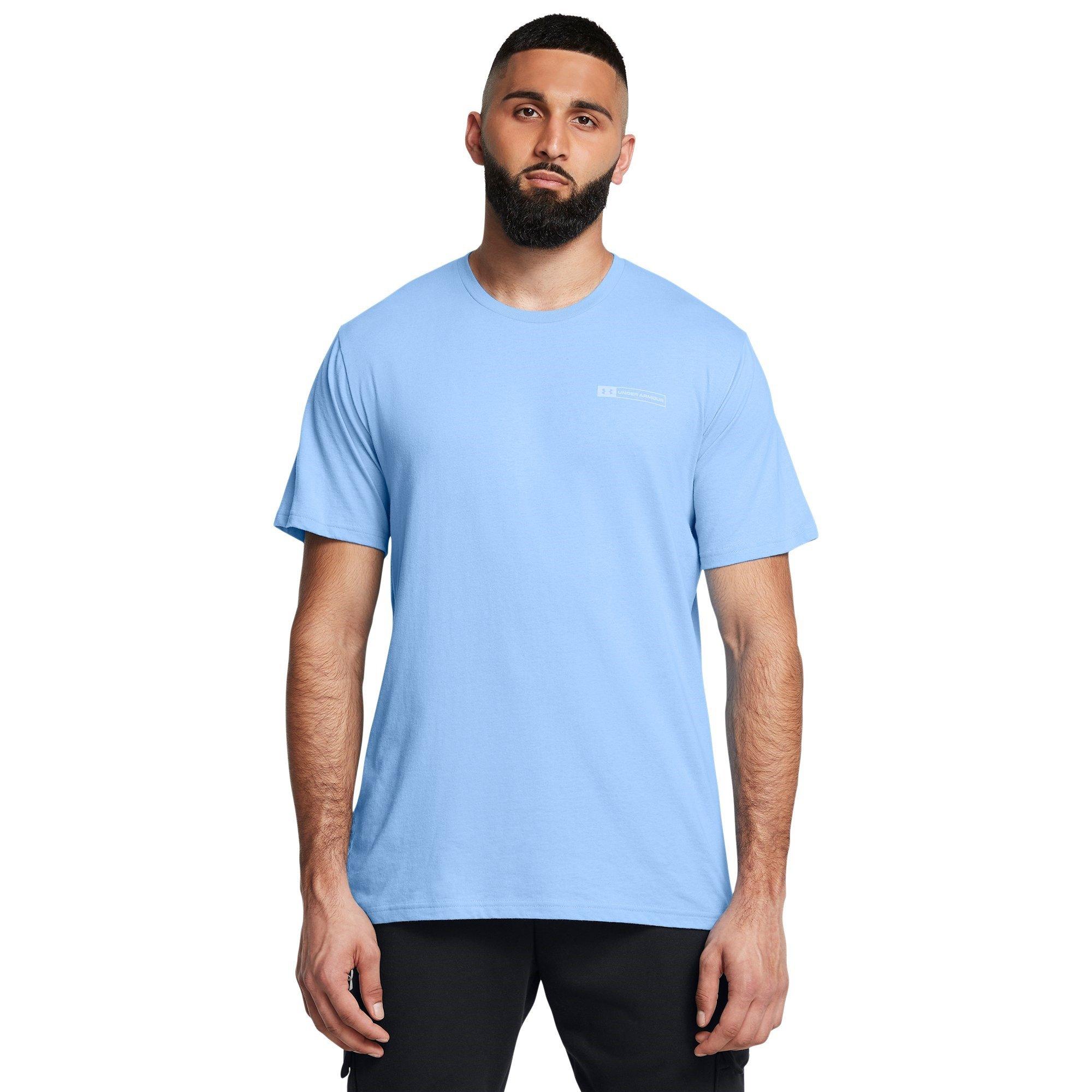 Horizon Blue - Under Armour - Men's Branded Tonal Short-Sleeve Regular Fit T-Shirt - 2