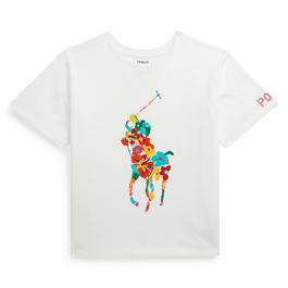 Polo Ralph Lauren Floral Big Pony T Shirt Girls