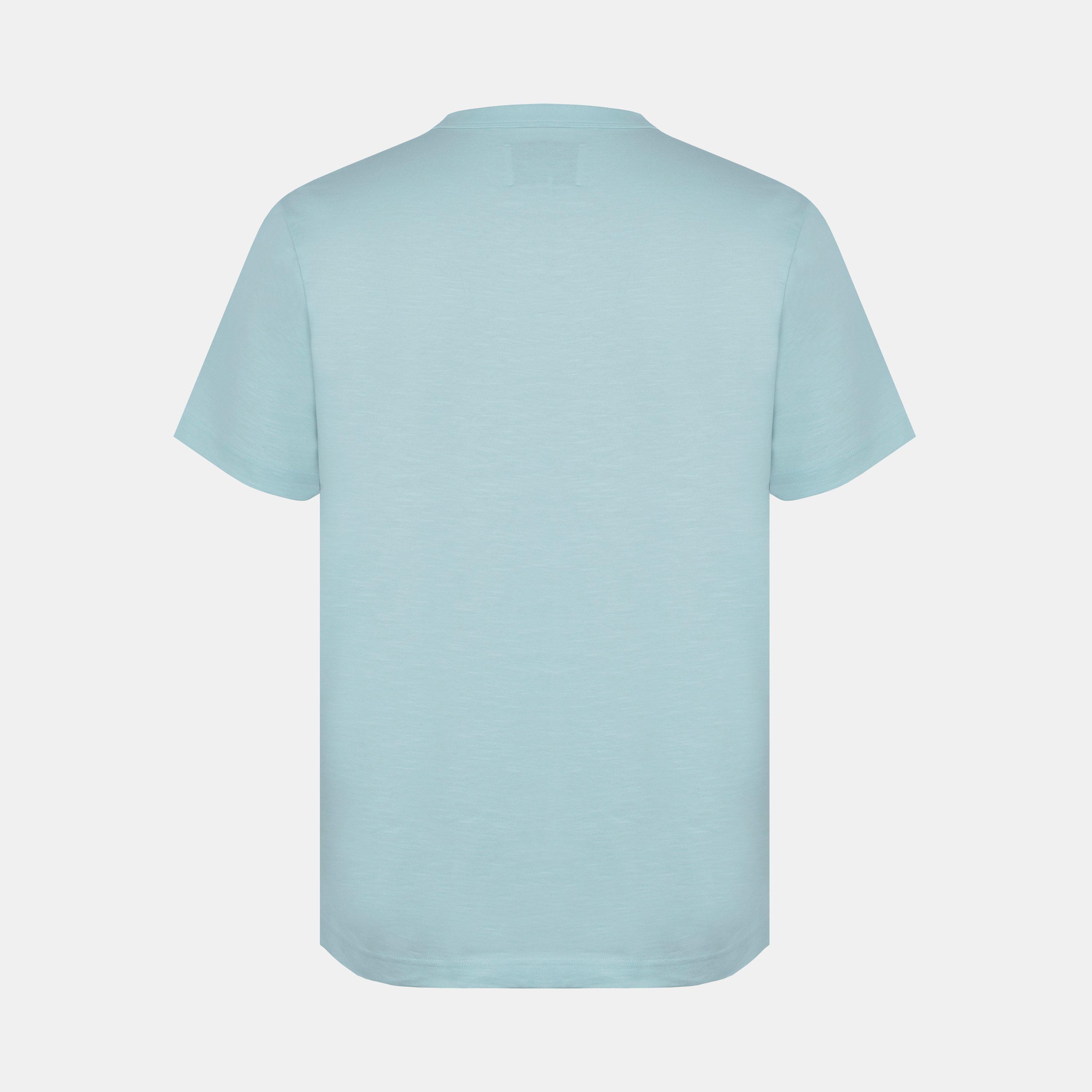 Blue - Jack Wills - Men's Staple Cotton Short Sleeve Crew Neck T-Shirt - 3
