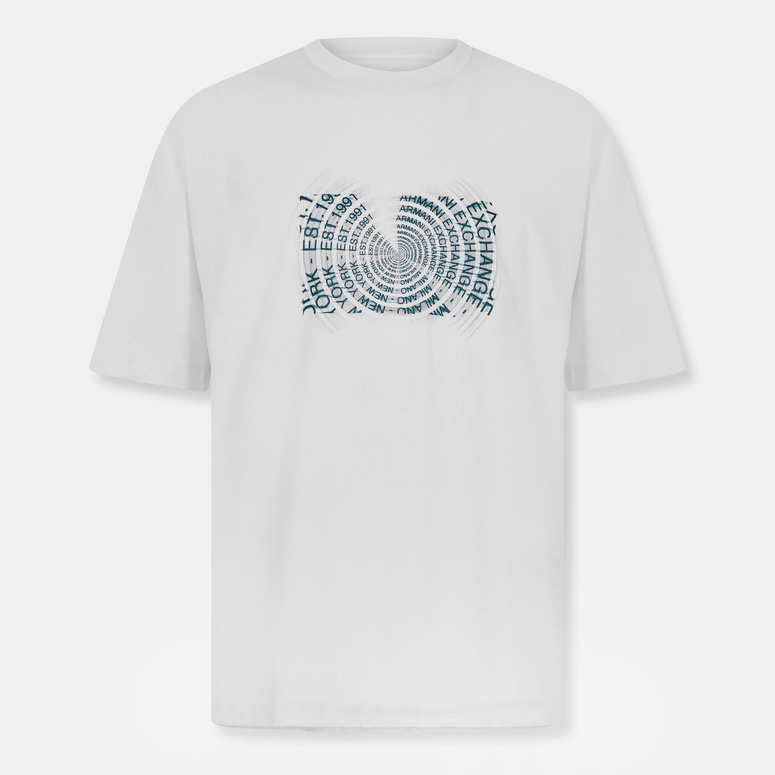 Armani Exchange Men's White T-Shirt - XS