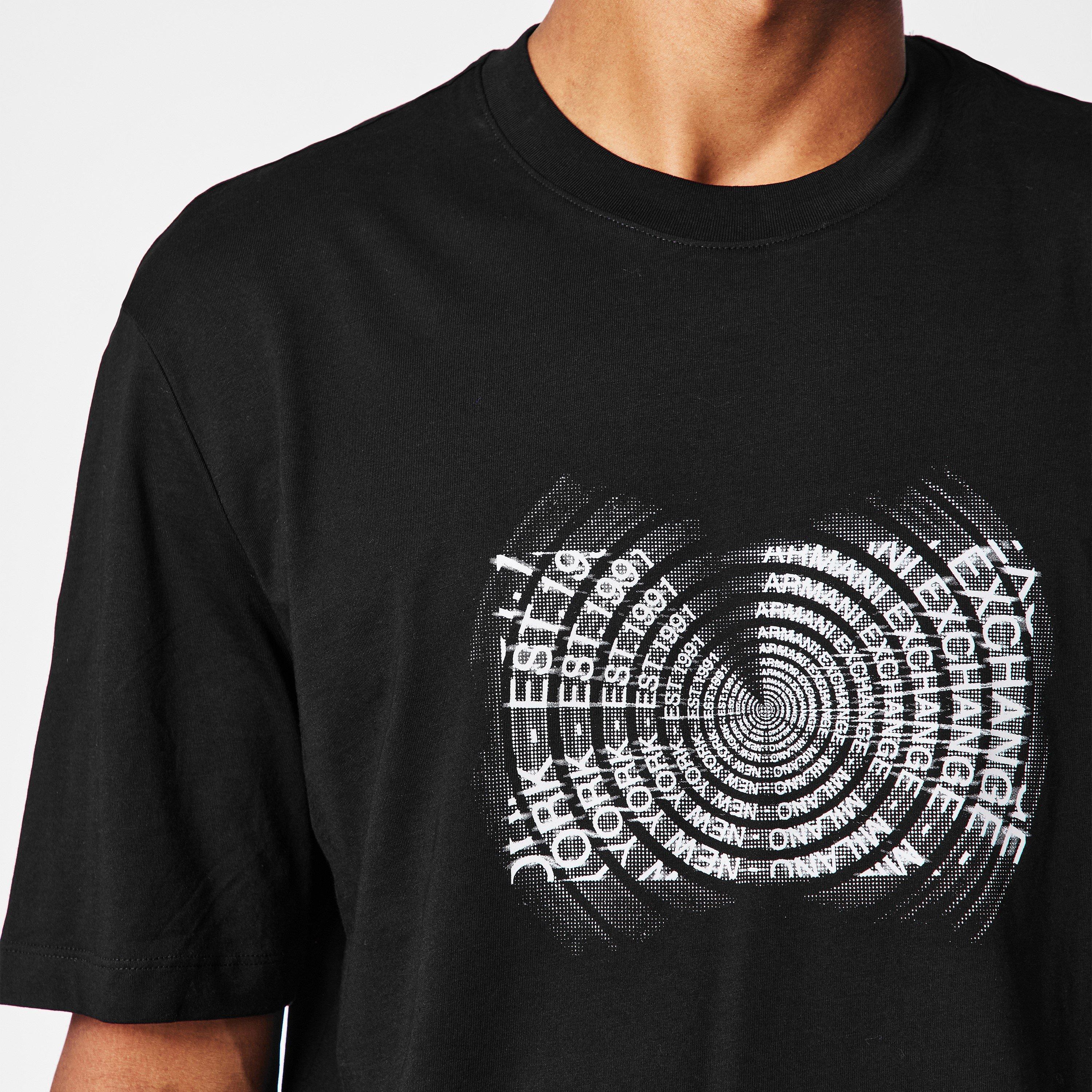 Black - Armani Exchange - Armani Exchange T-Shirt - 5