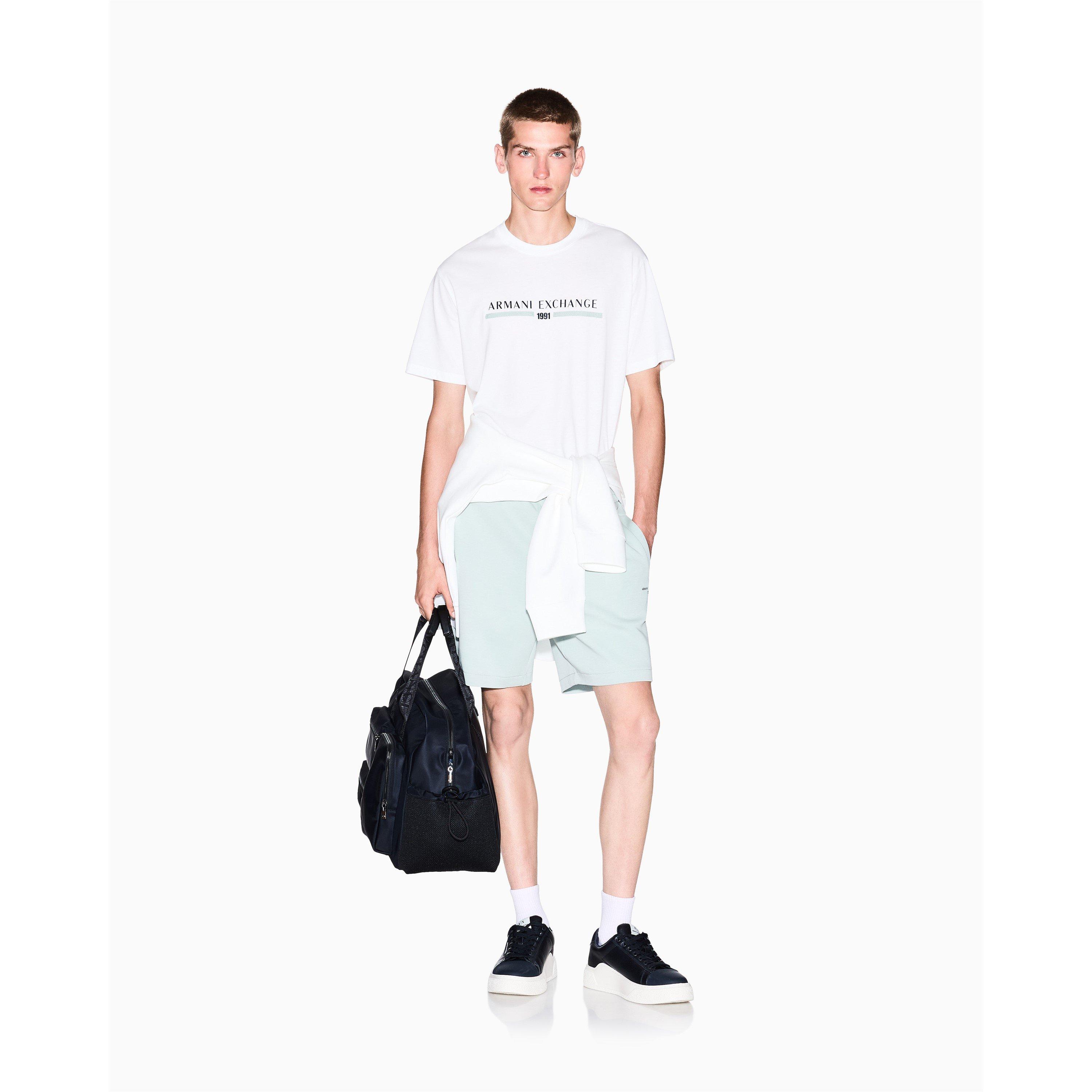 Off White - Armani Exchange - Men's T-Shirt - 3