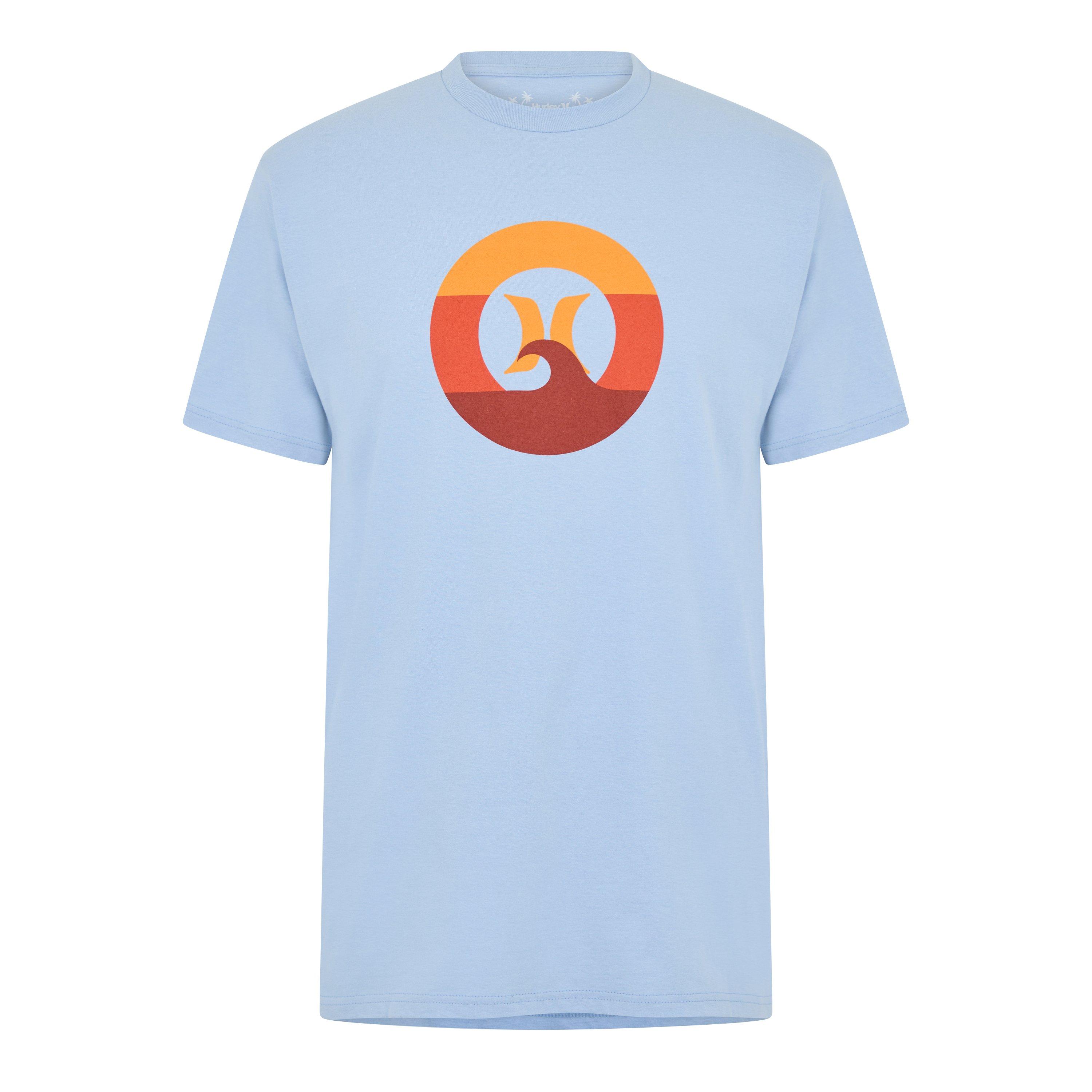 Hurley Men's T-Shirt - Grey - Medium