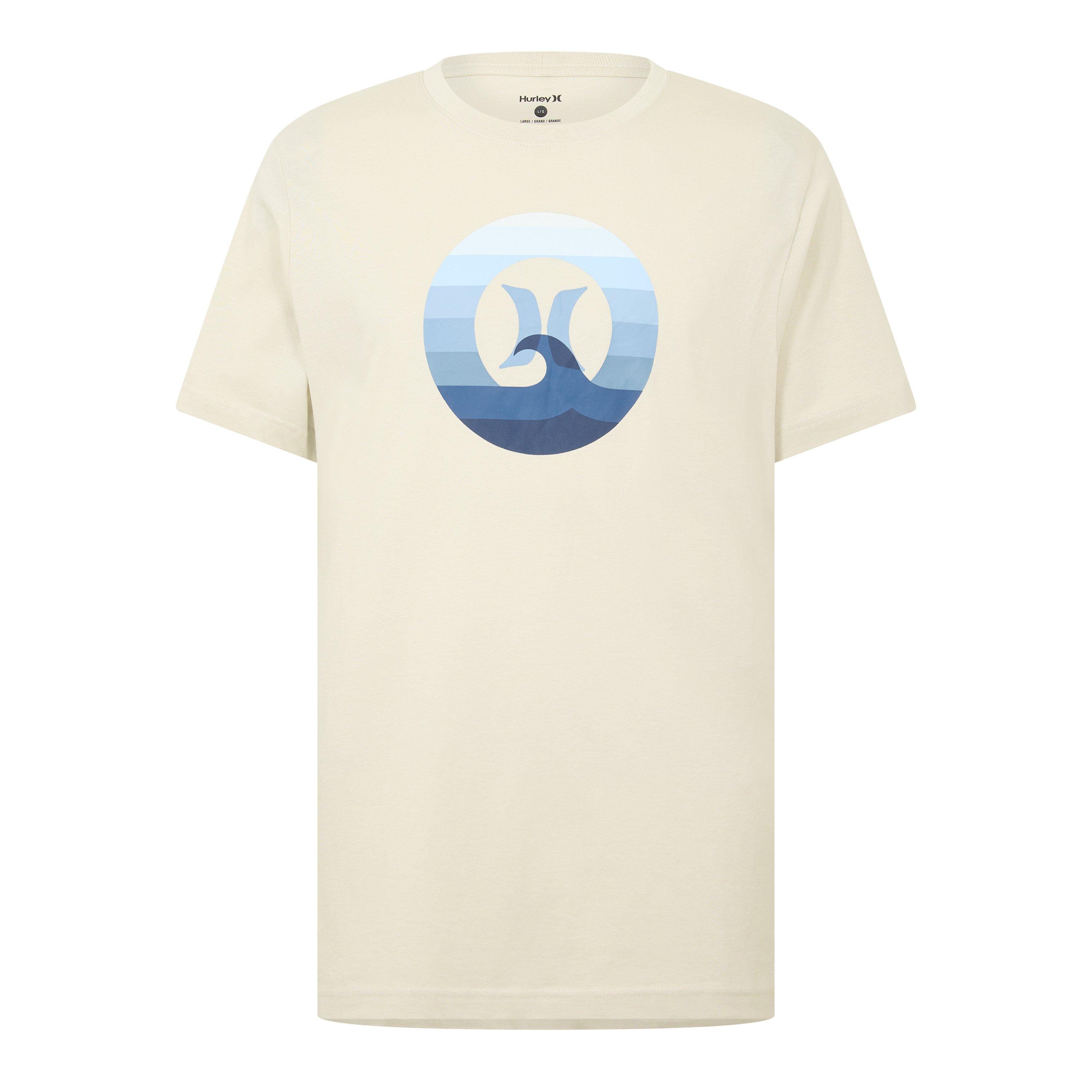 Hurley Men's T-Shirt - Cream - Large