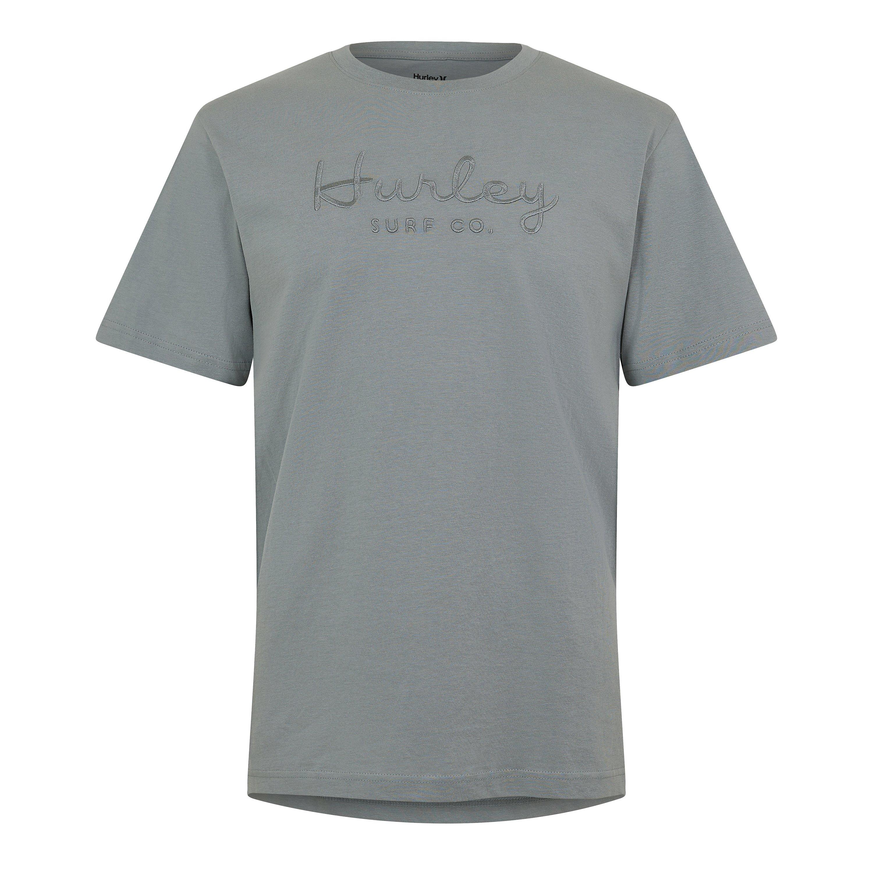 Hurley Men's T-Shirt - Grey - Small