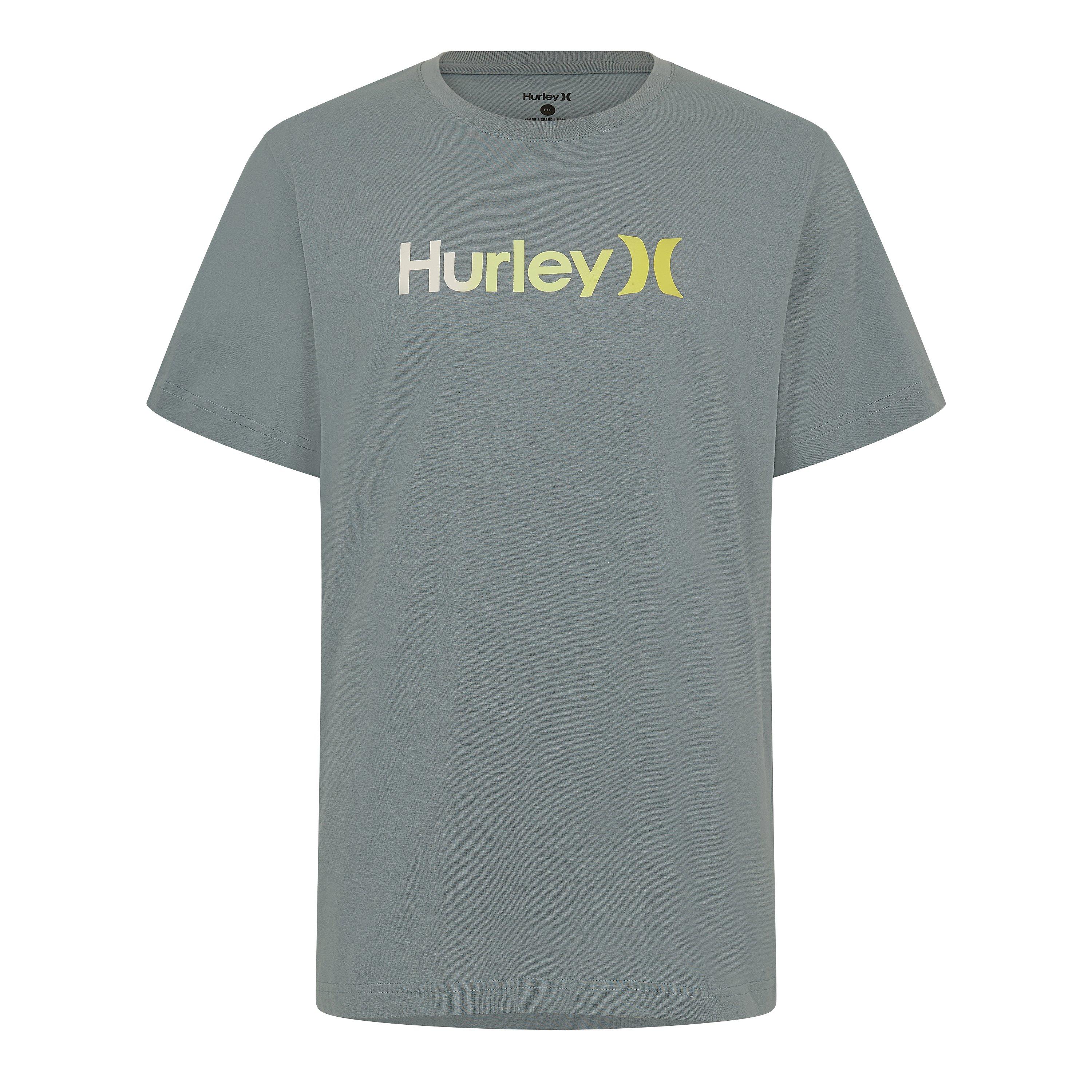 Hurley Men's T-Shirt - Grey - Small