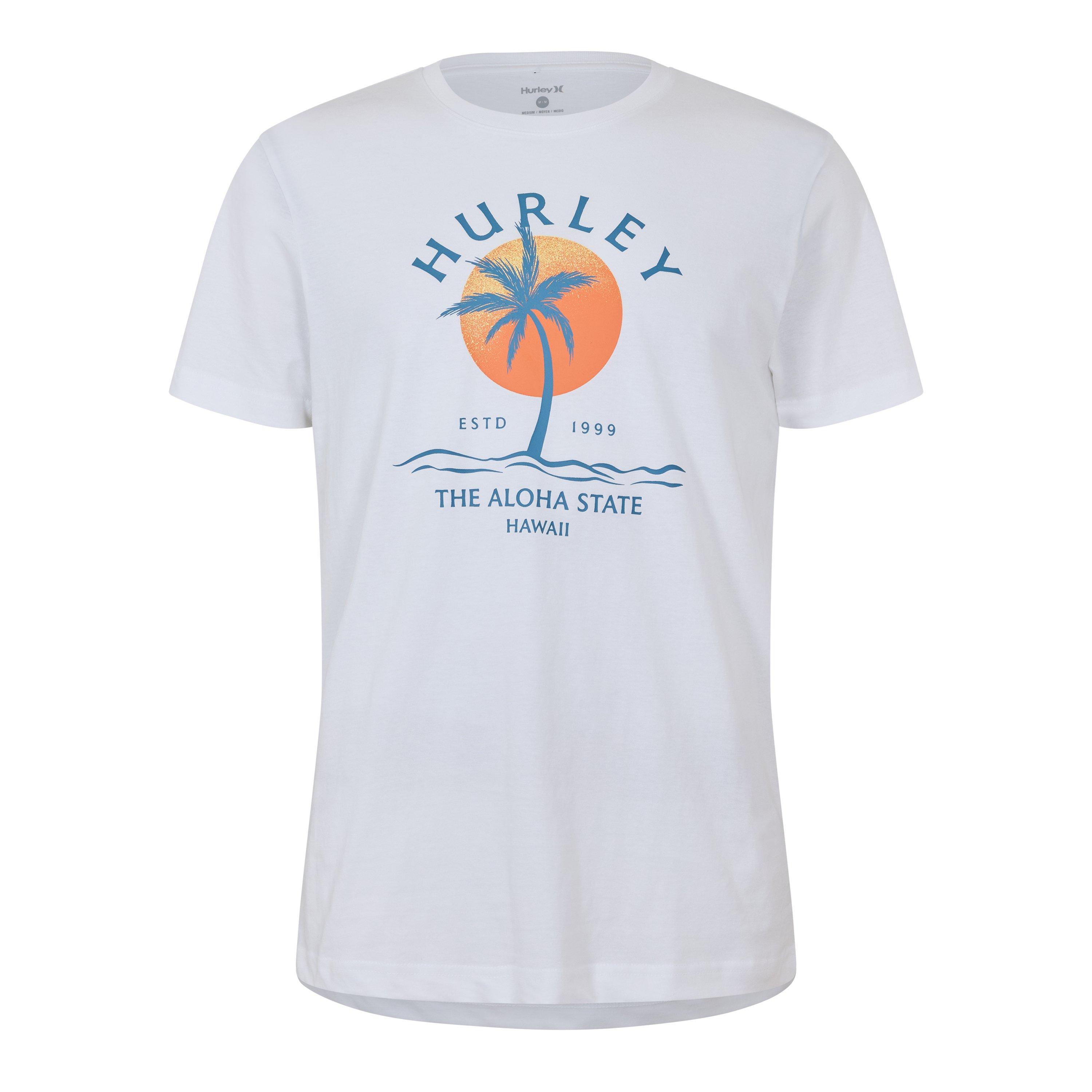 Hurley Men's T-Shirt - White - Medium