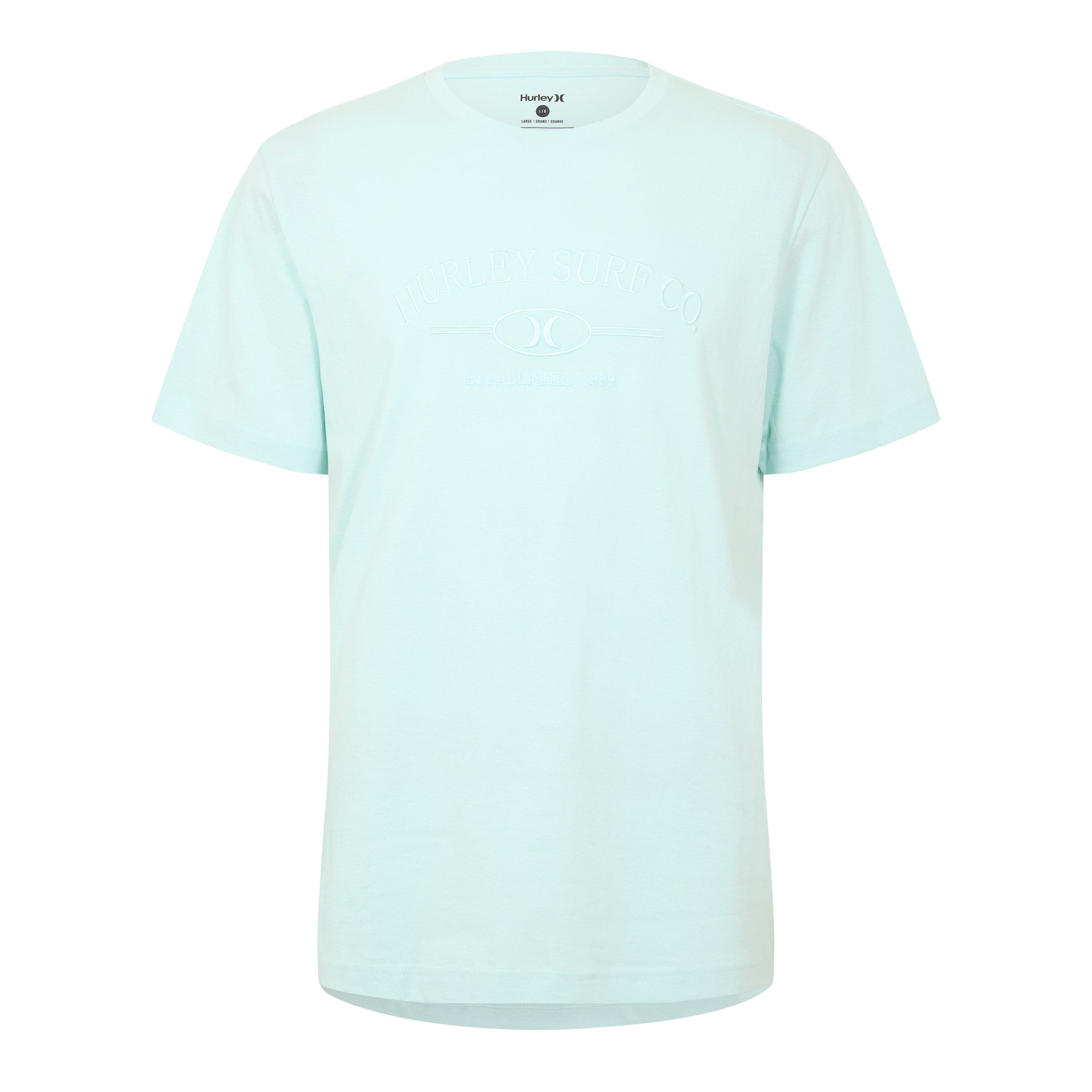 Hurley Men's T-Shirt - Blue - Medium