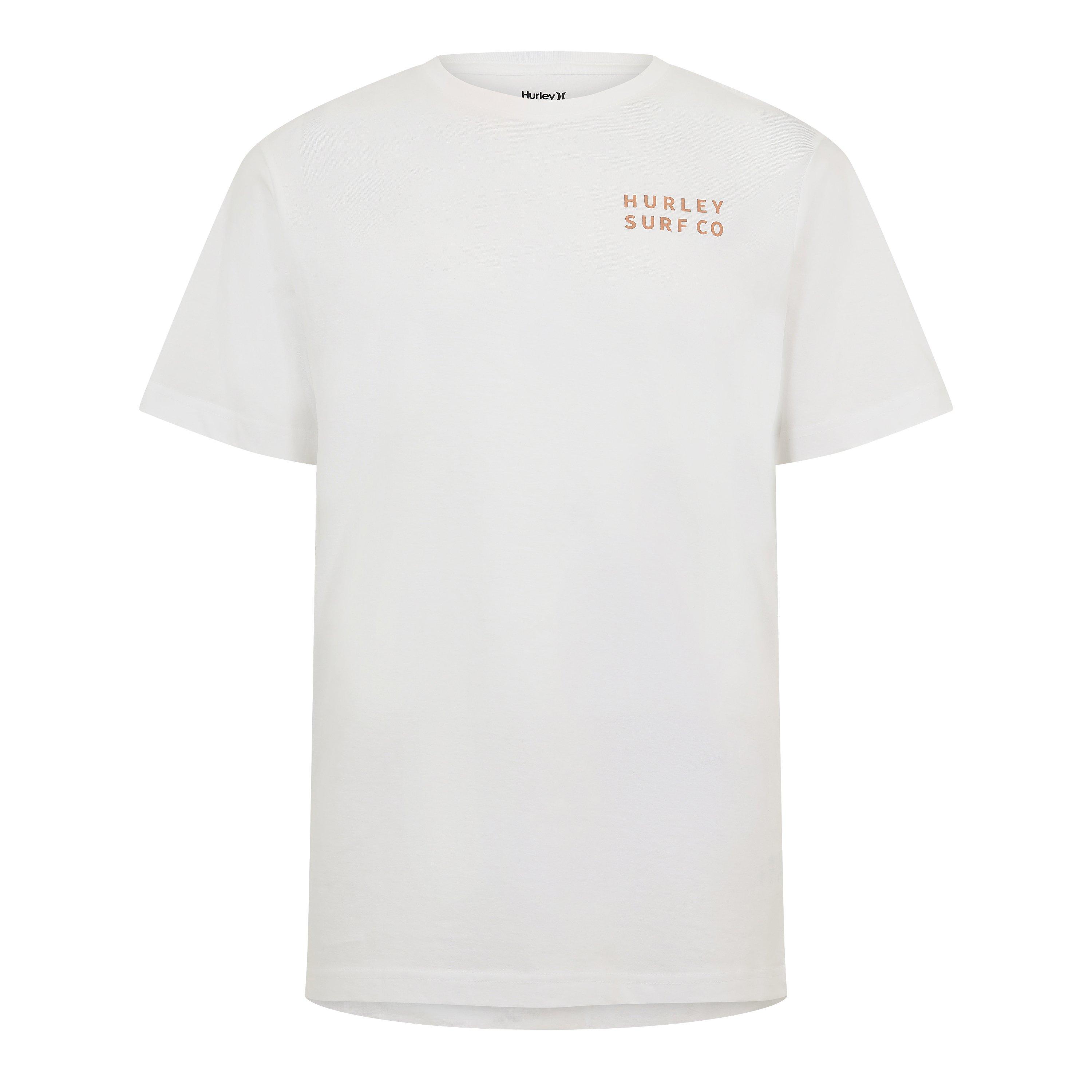 White - Hurley - Men's T-Shirt - 1
