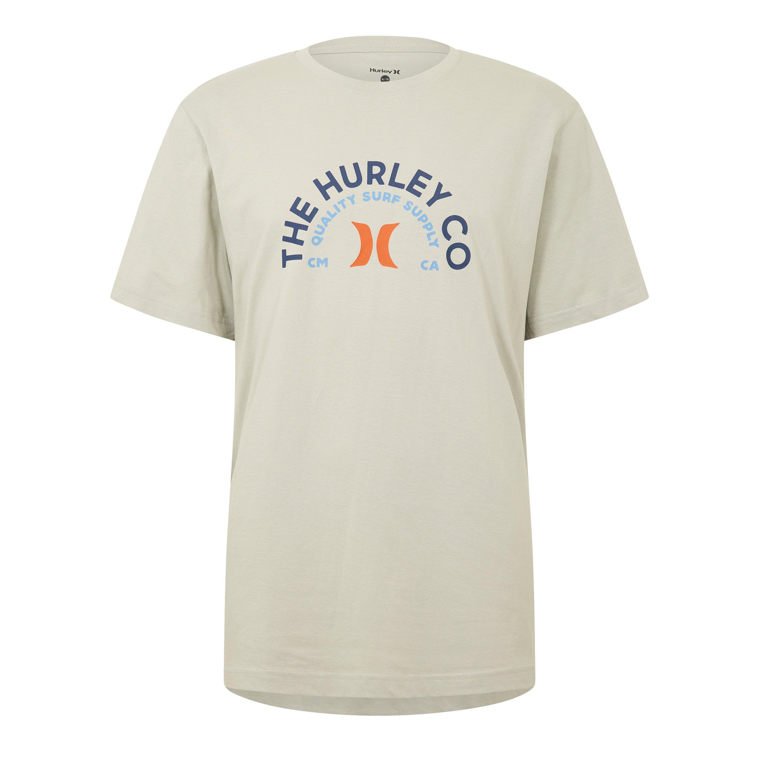 Hurley Men's T-Shirt - Grey - Small