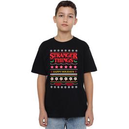 Stranger Things Christmas Tee Jn61