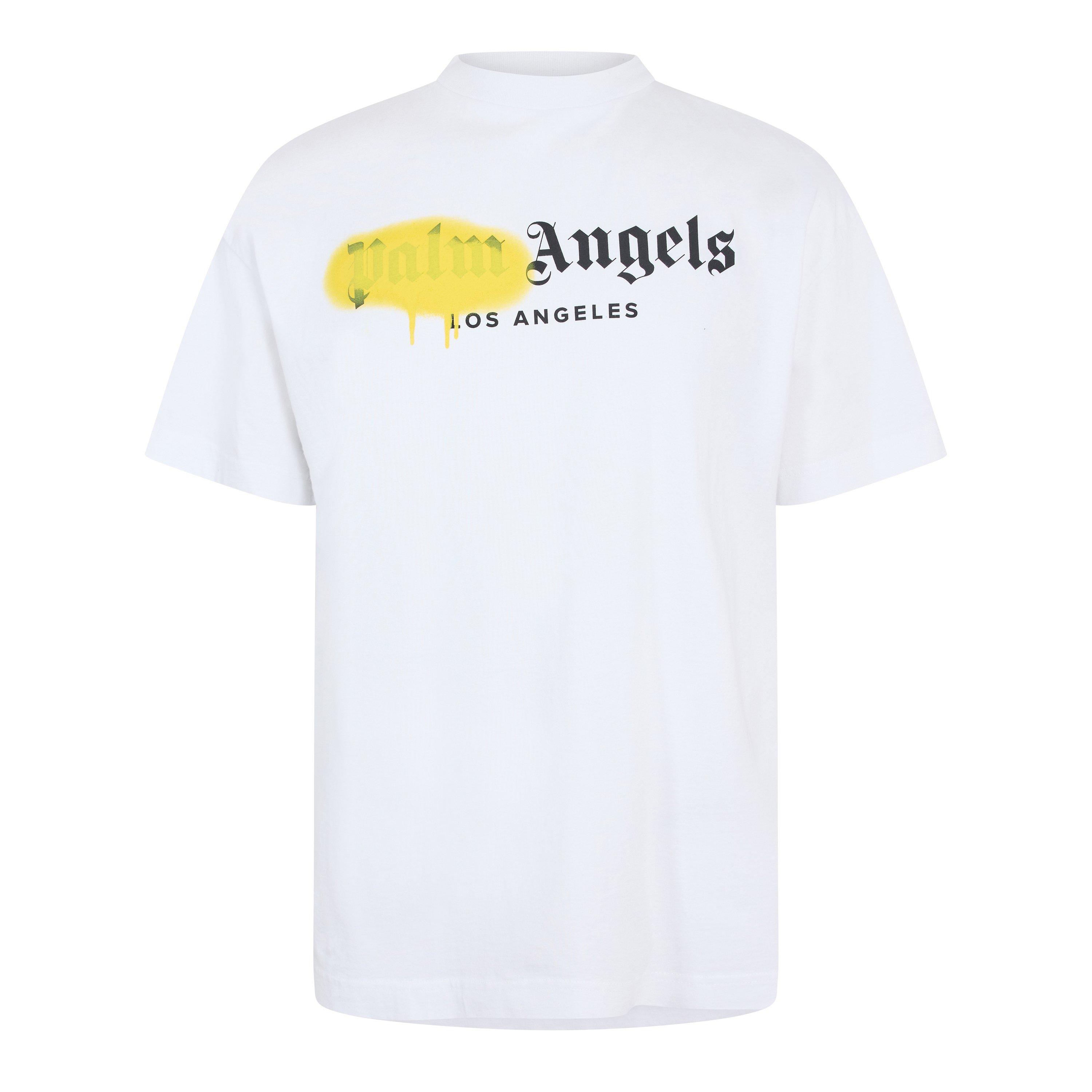 White Yellow - Palm Angels - Palm La Tee Sn99 - 1