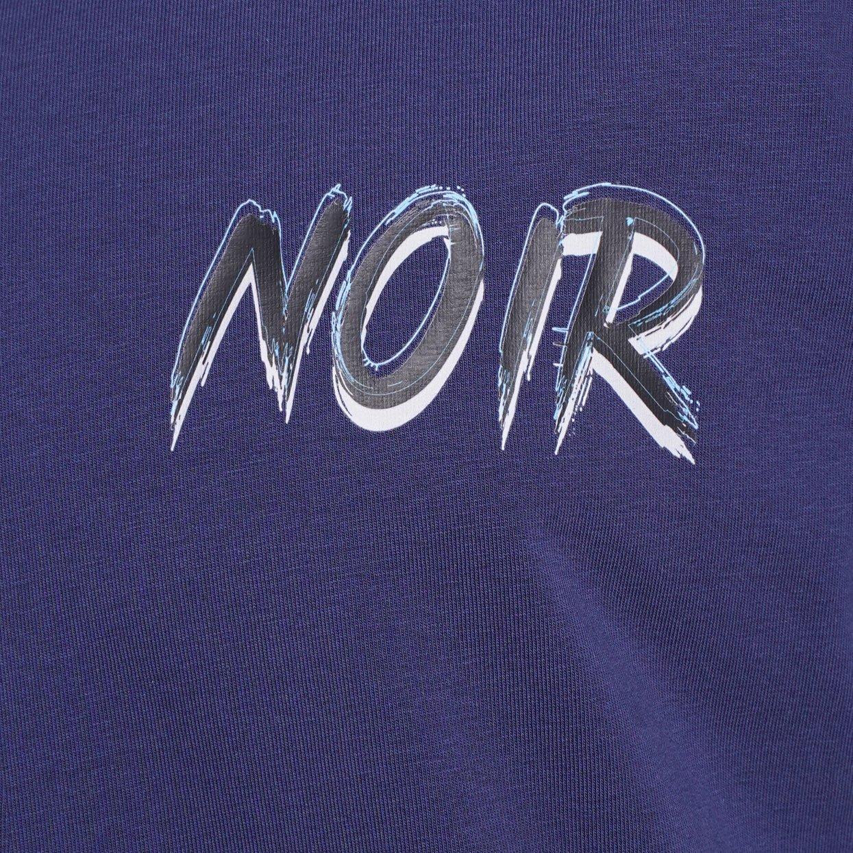 Azul marino - Societe Noir - Scribble Tee Sn99 - 2