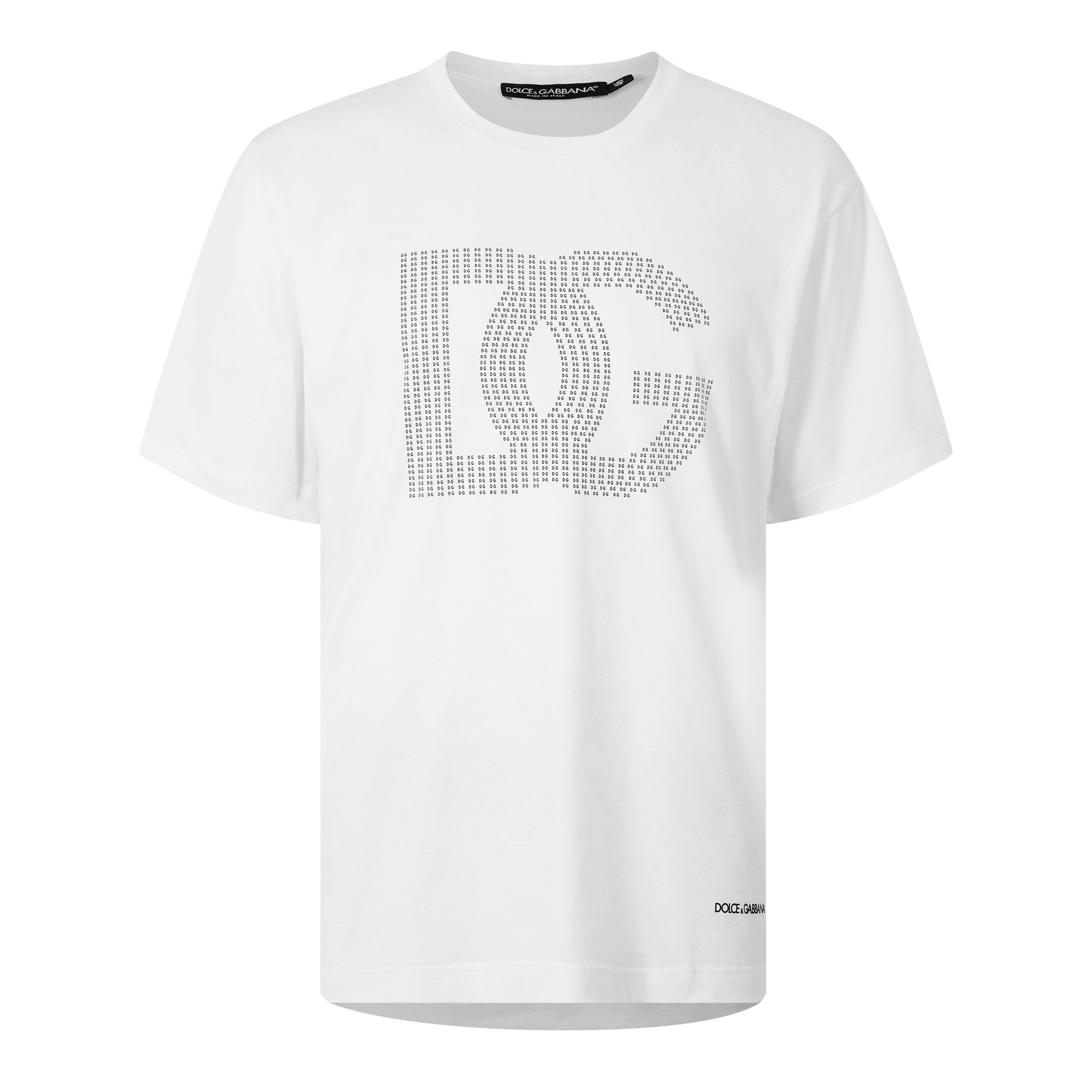 White - Dolce and Gabbana - Logo T-Shirt - 7