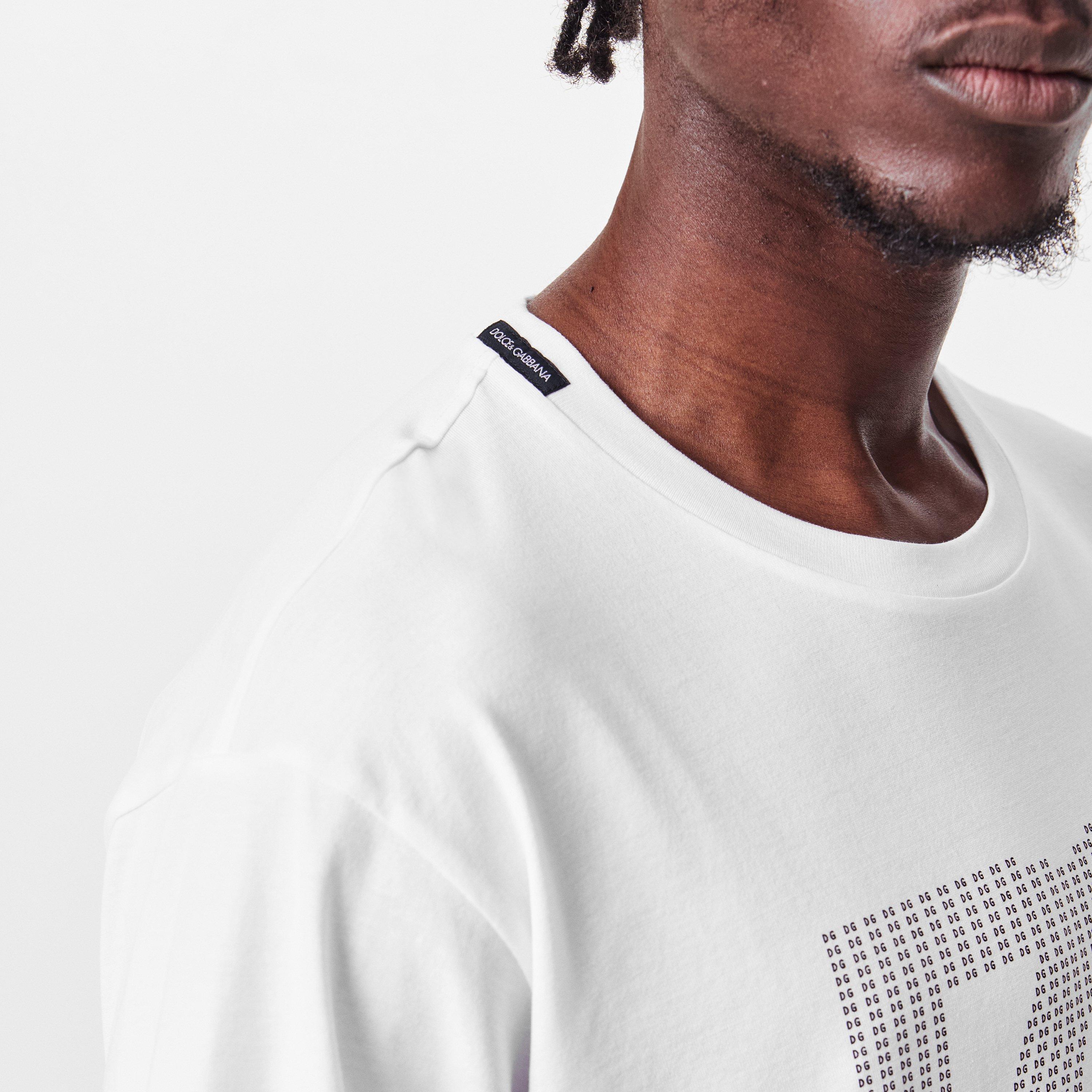 White - Dolce and Gabbana - Logo T-Shirt - 5