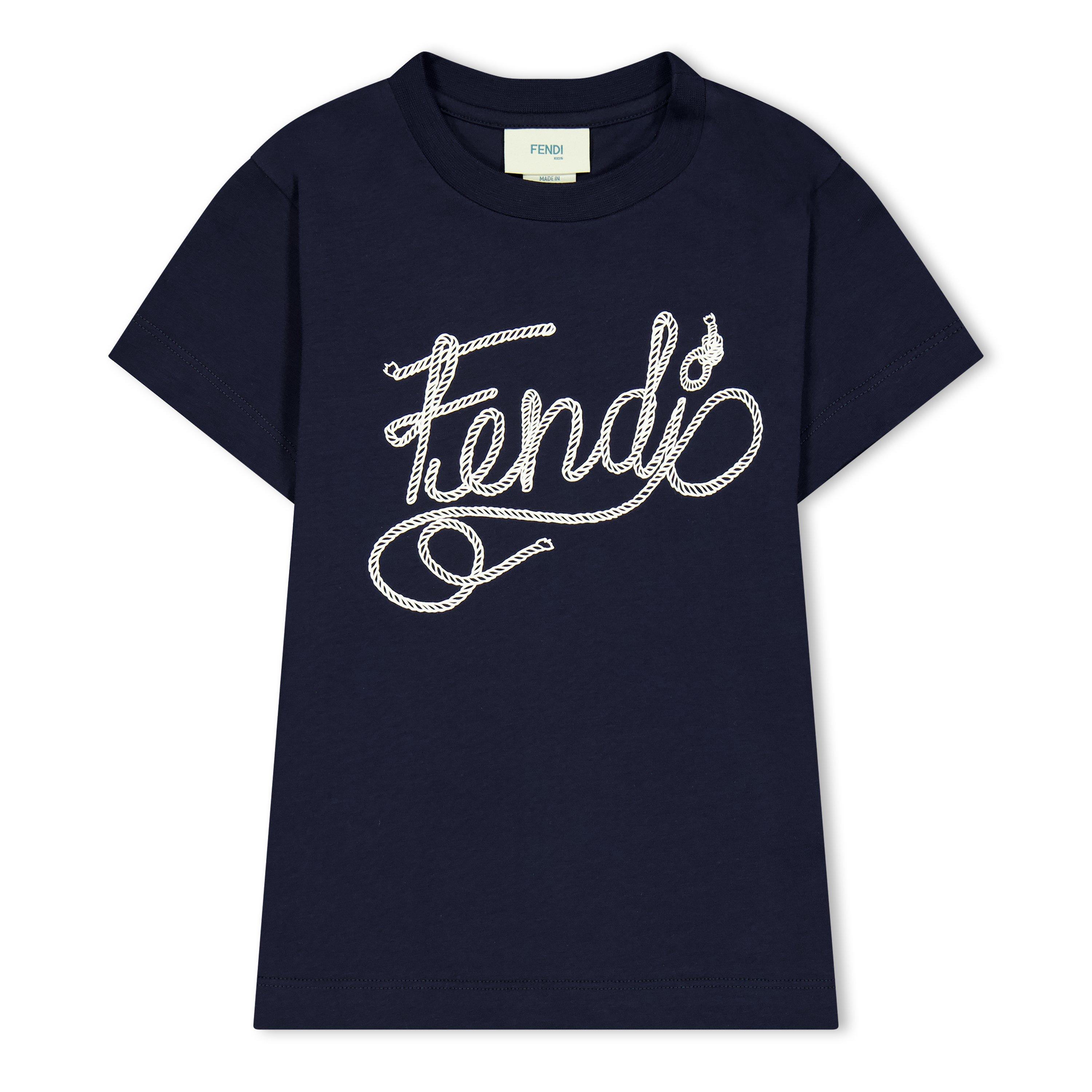 Fendi Kids' T-Shirt - Yale F1I11 - Size 10Y