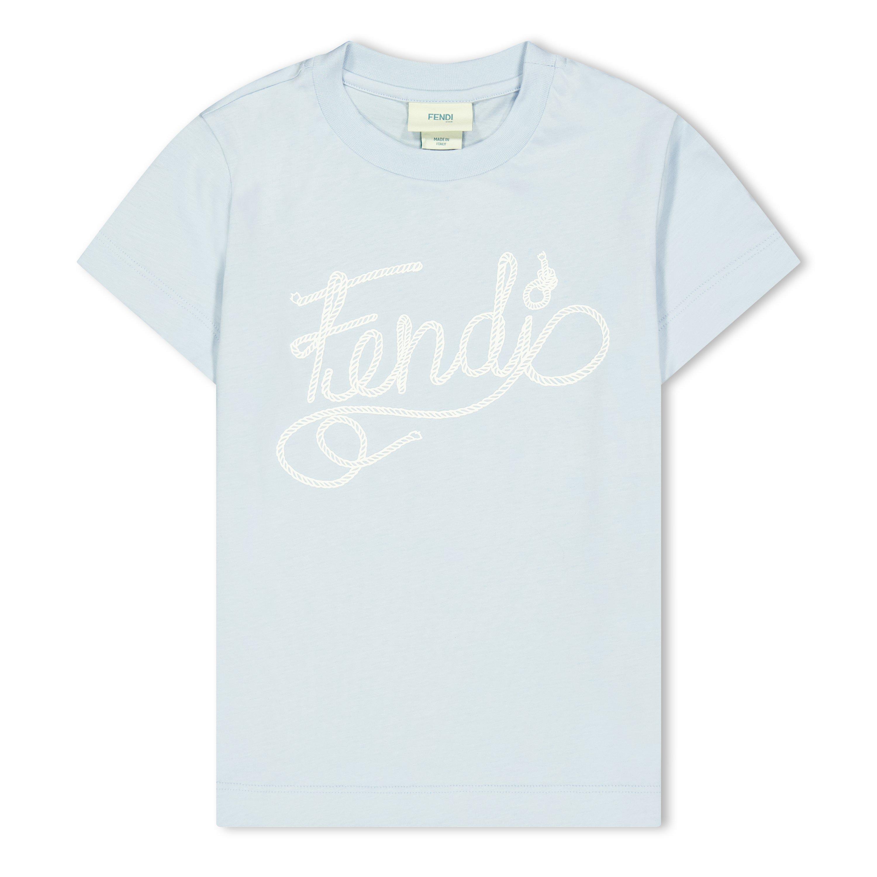 Fendi Logo Tee Jn62