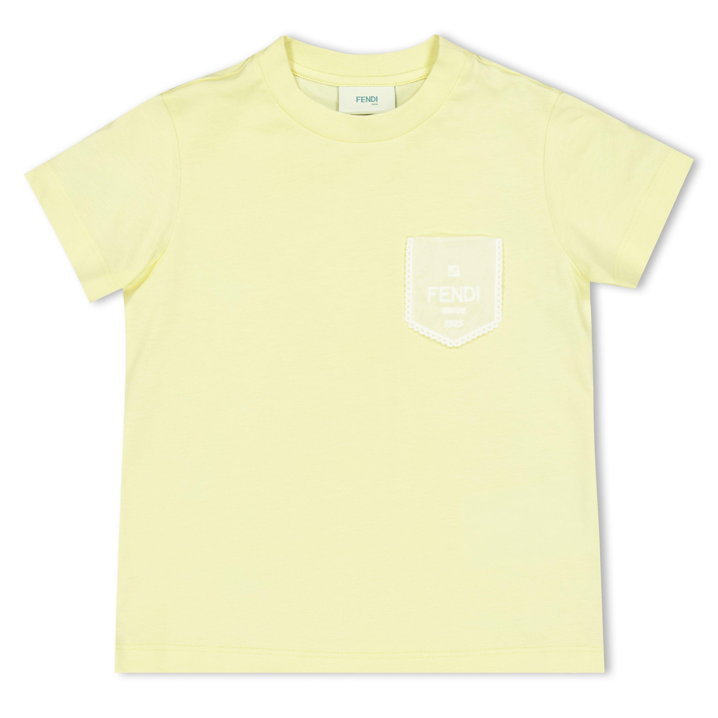 Fendi Kids' T-Shirt - Mimonsa F1W0N - Size 10Y