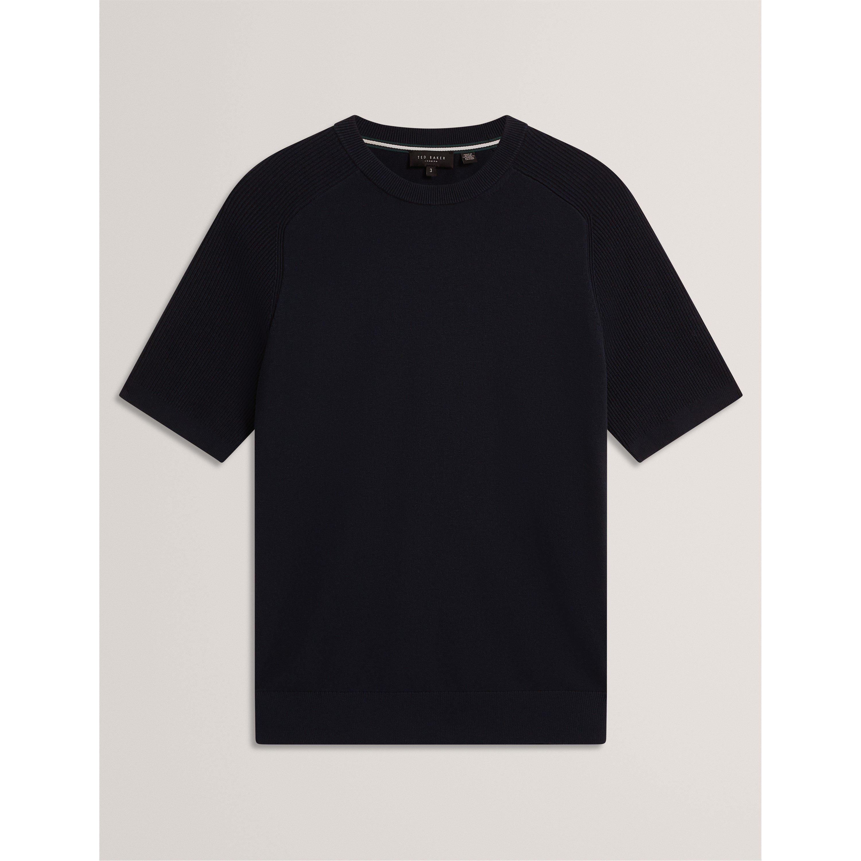 Navy - Ted Baker - Ted SS RibRaglan T Sn62 - 1