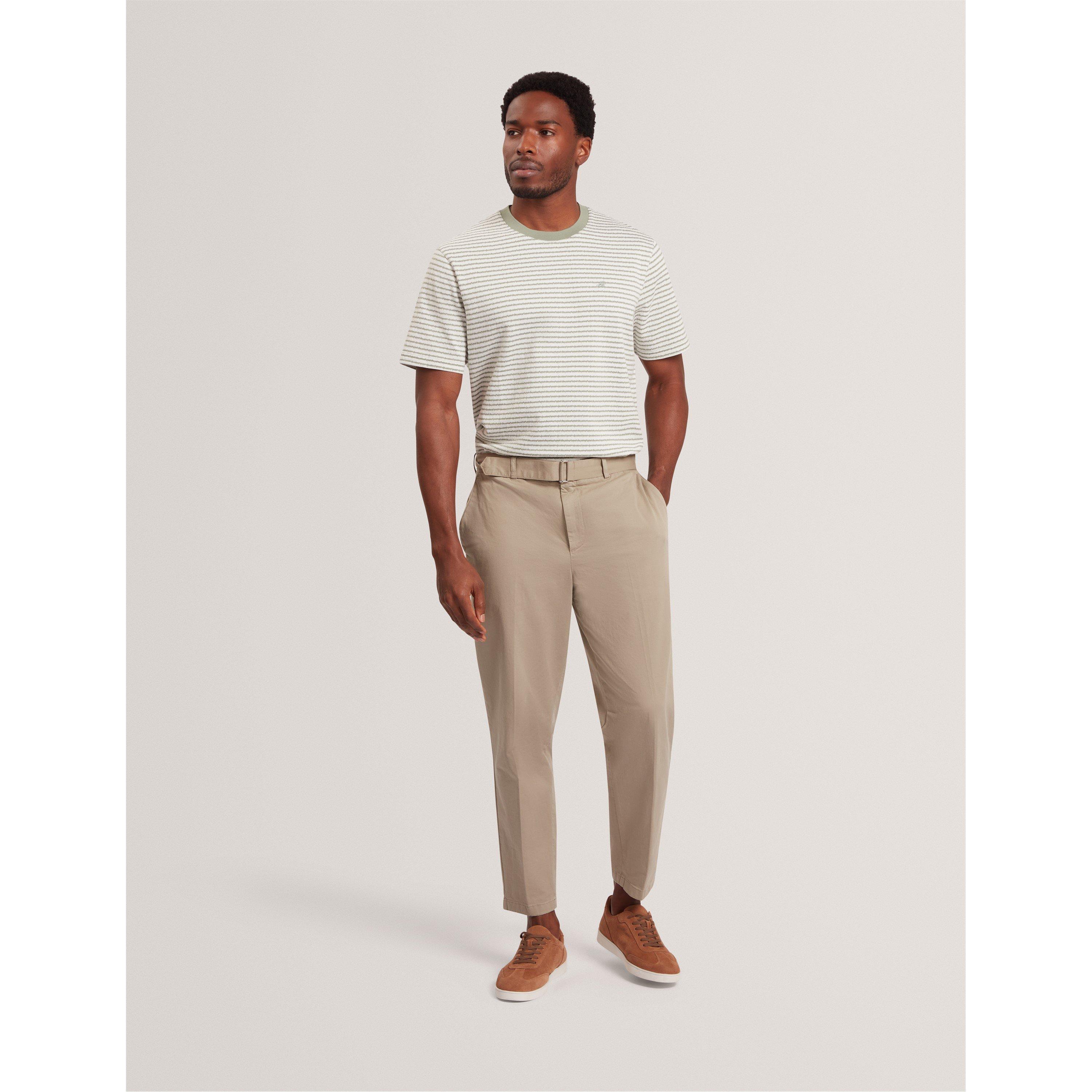 Mid-Green - Ted Baker - Ted SS O/Sz Strp T Sn62 - 5