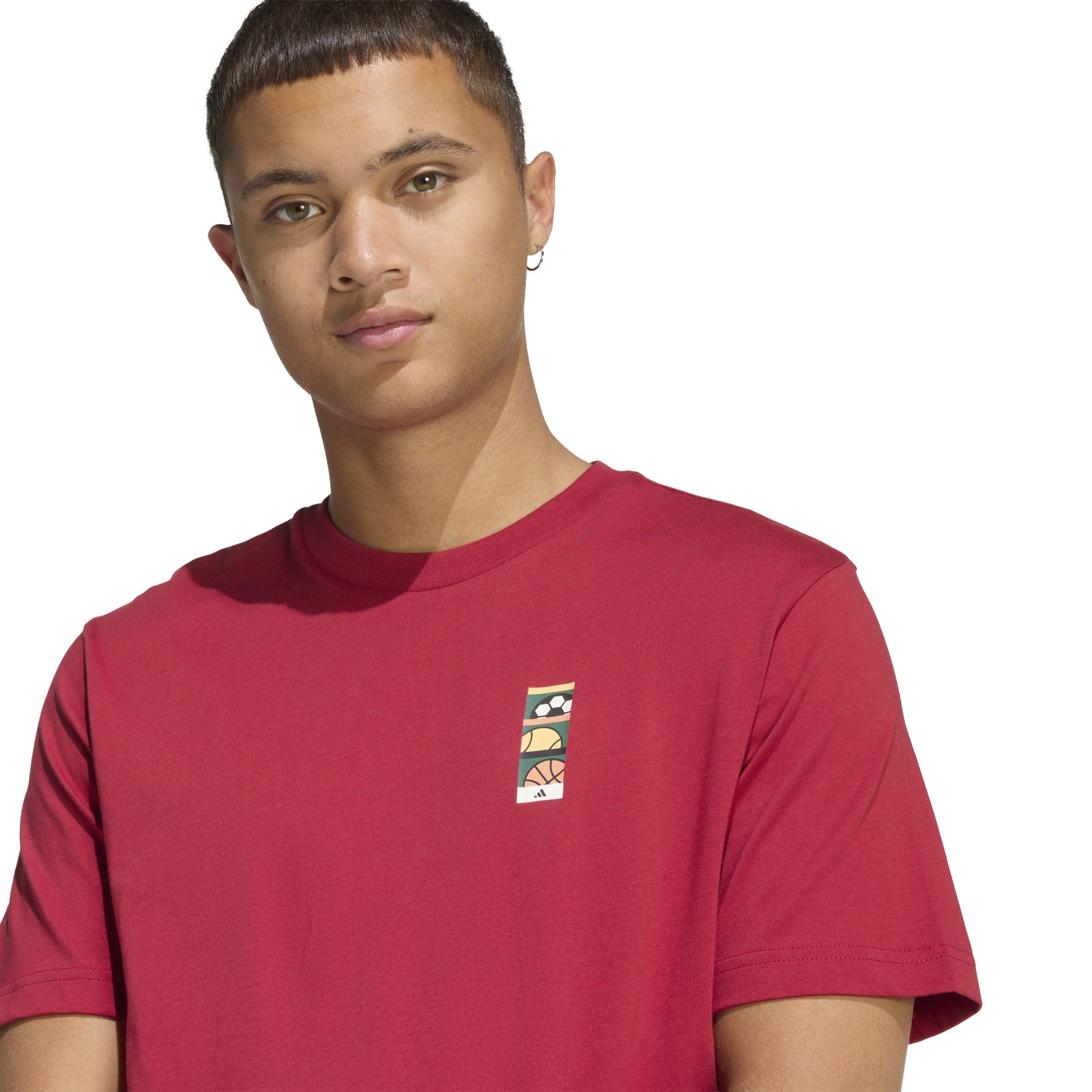 Active Maroon - adidas - Mos Poster T Sn10 - 4