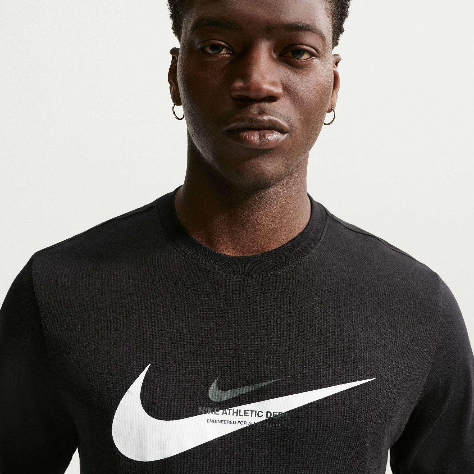 Black Athletic - Nike - Men's T-Shirt - 3