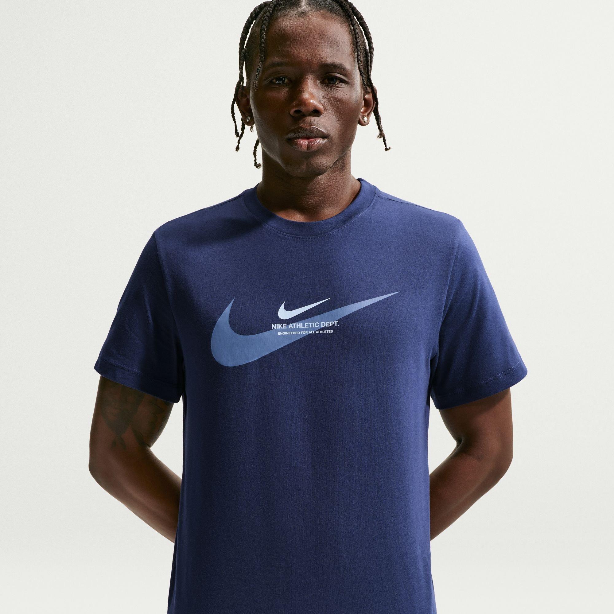 Nike Men's T-Shirt - Navy Athletic - M