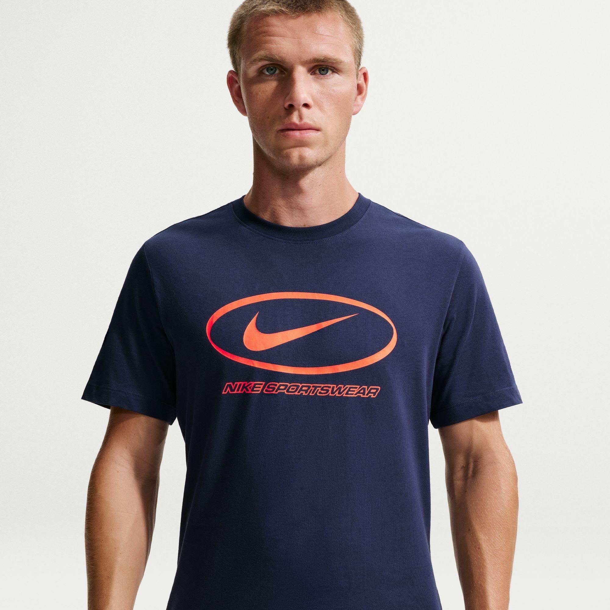 Nike Men's T-Shirt - Navy Spw - XL